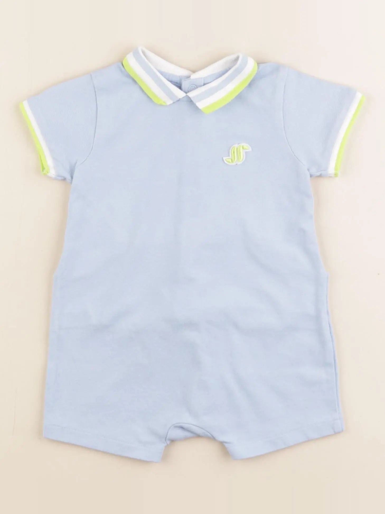 Jacadi - combinaison bleu - 6 mois