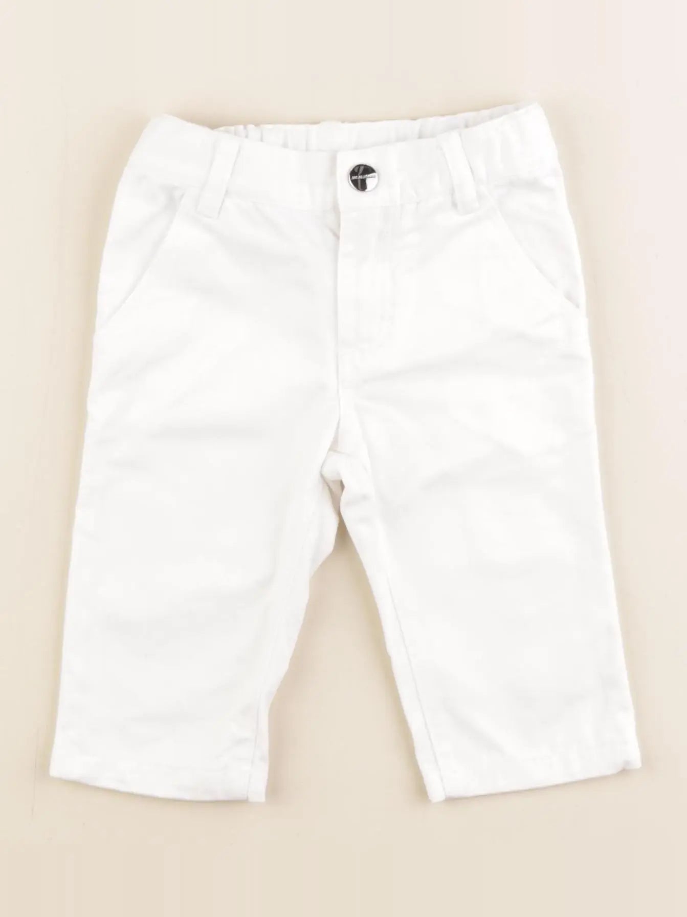 Jacadi - pantalon blanc - 6 mois