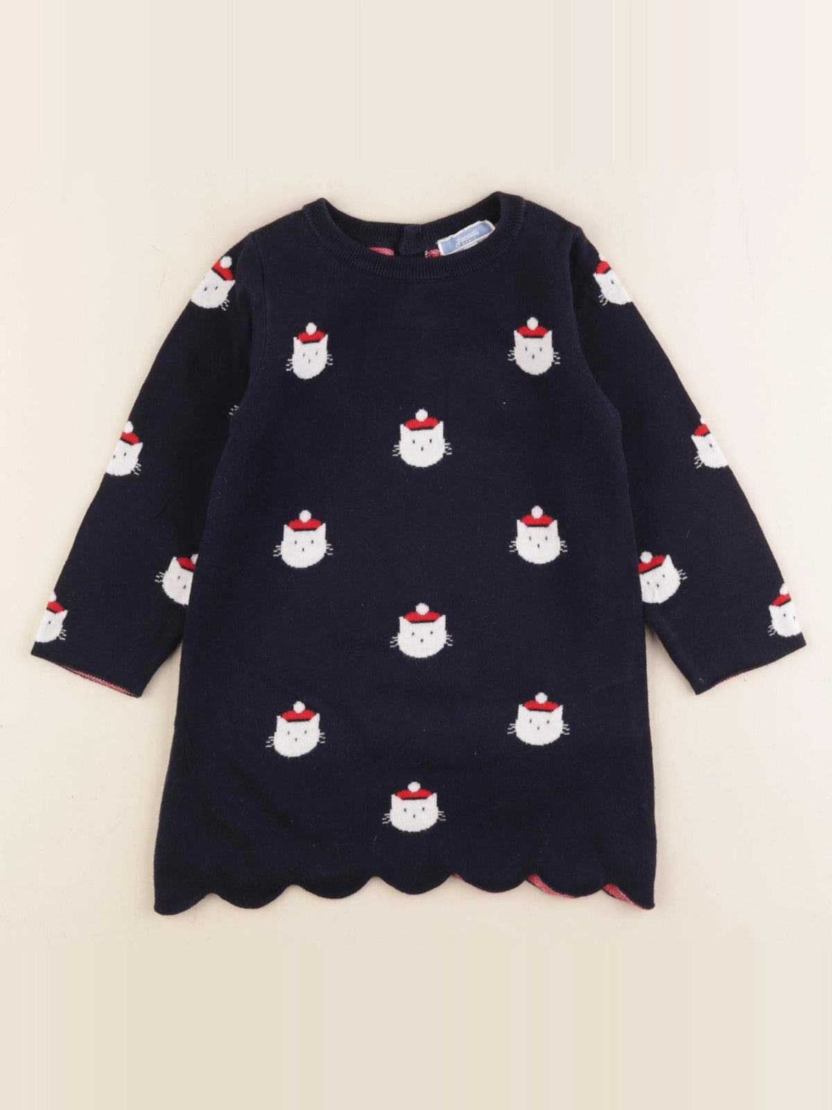 Jacadi - robe bleu - 24 mois