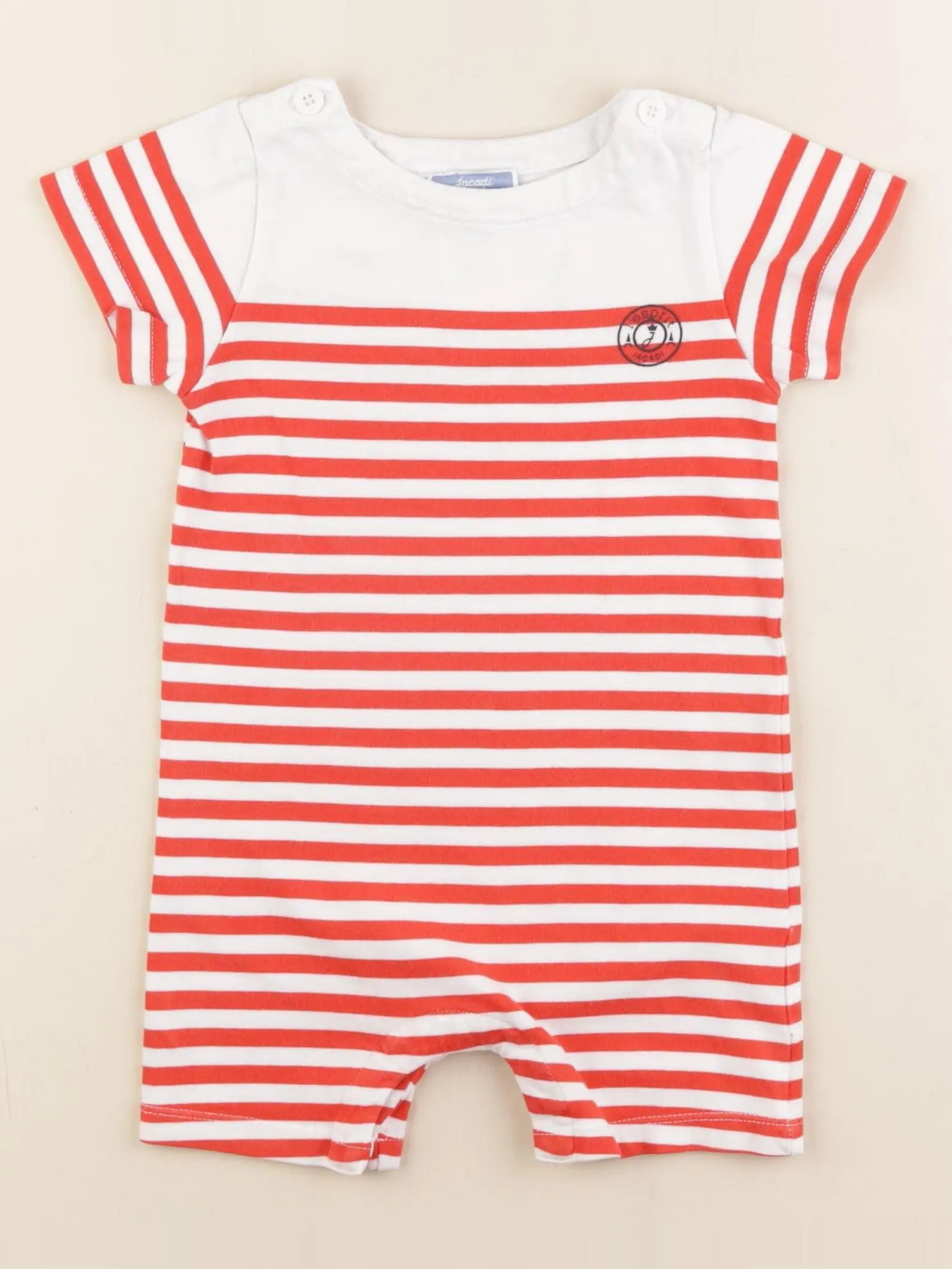 Jacadi - combinaison rouge - 24 mois
