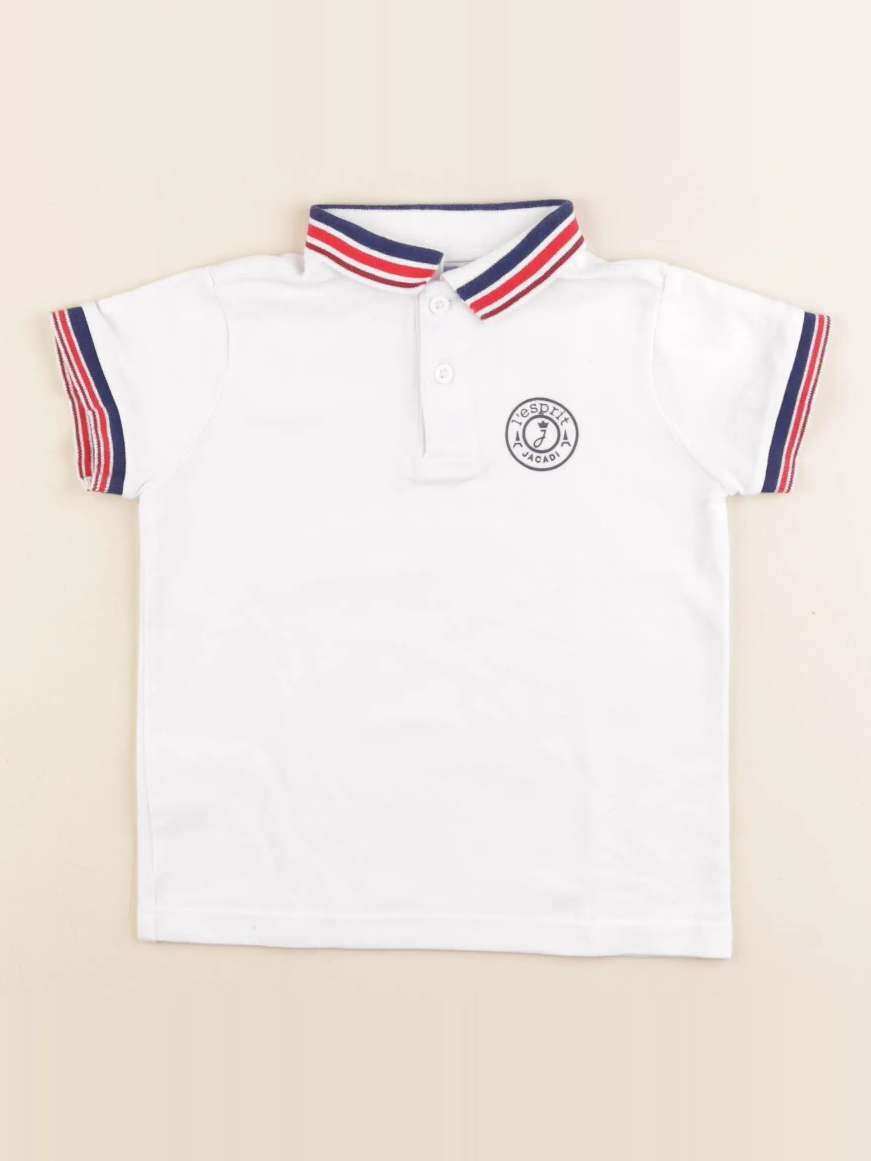 Jacadi - polo blanc - 3 ans