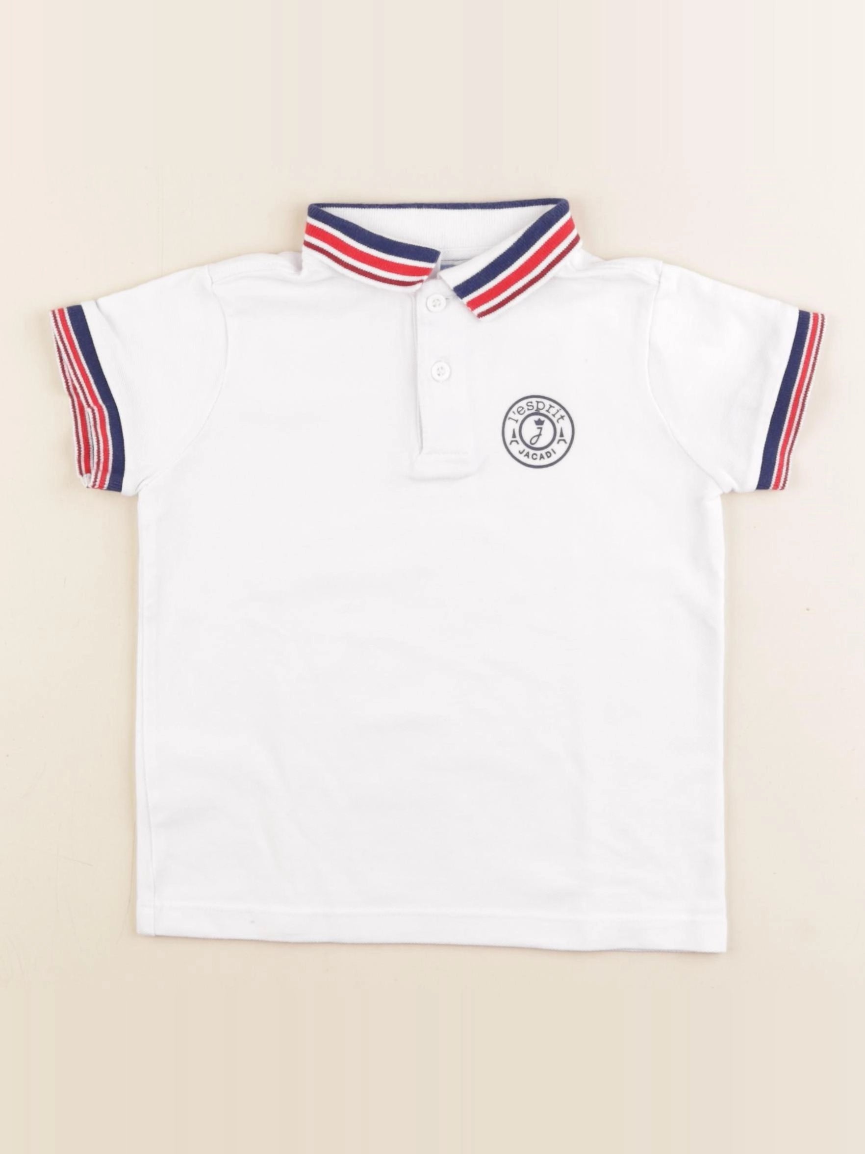 Jacadi - polo blanc - 3 ans