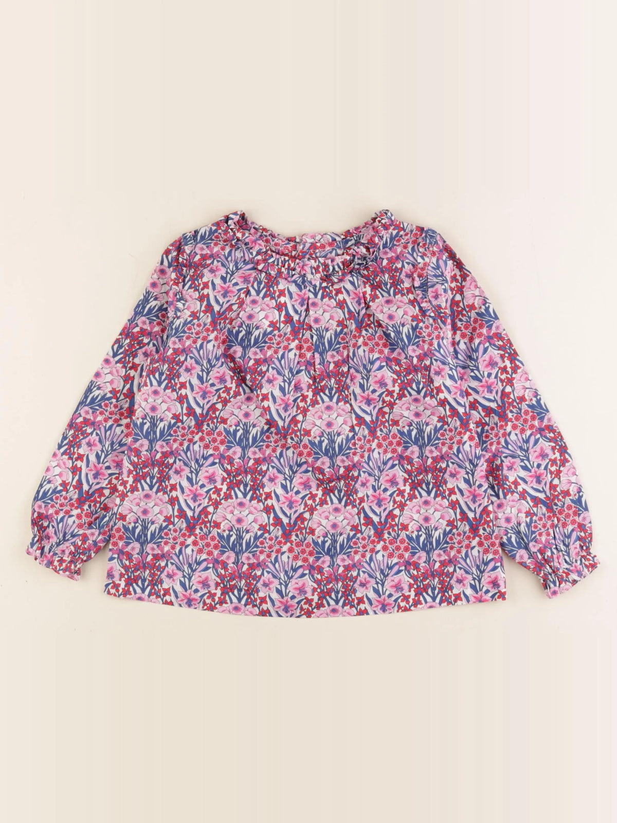 Jacadi - blouse liberty rose - 4 ans