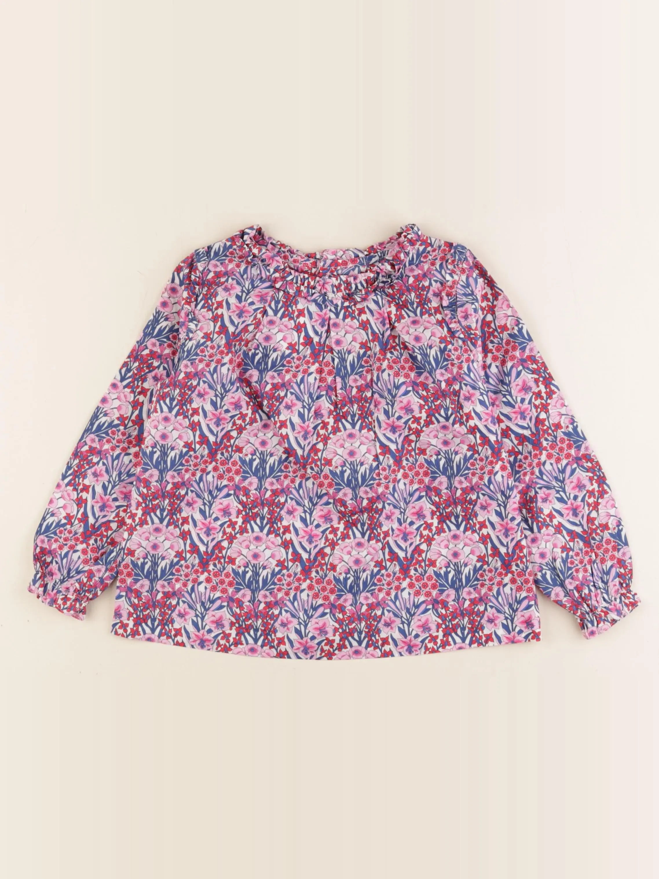 Jacadi - blouse liberty rose - 4 ans