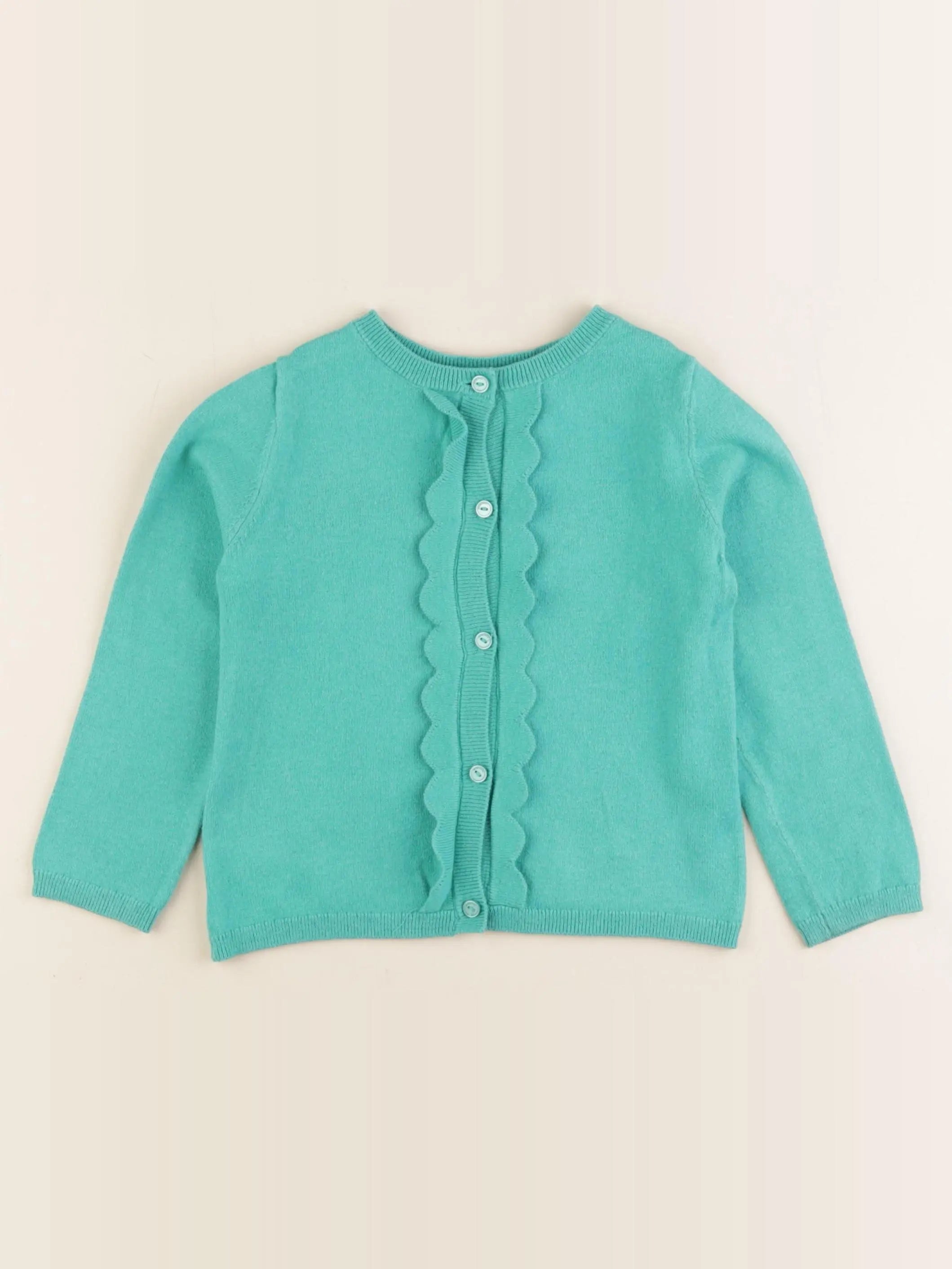 Jacadi - gilet vert - 4 ans