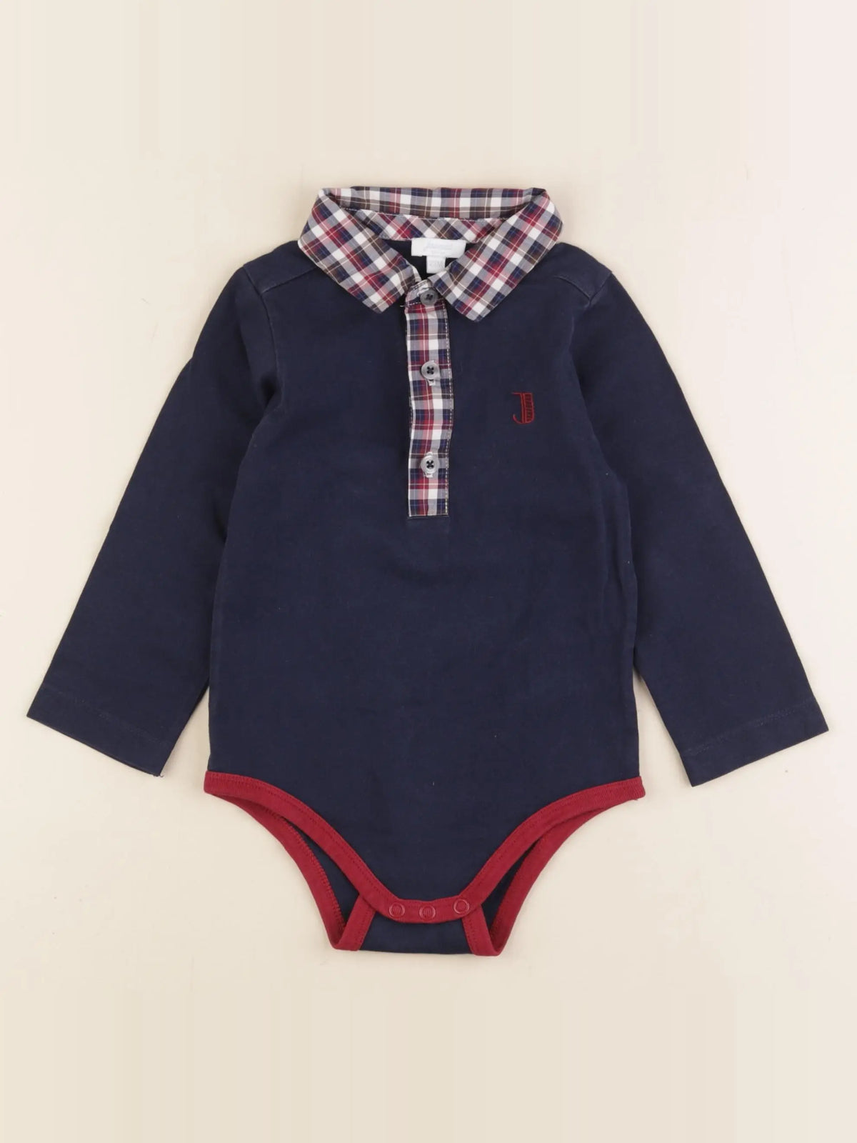 Jacadi - body à col bleu - 24 mois