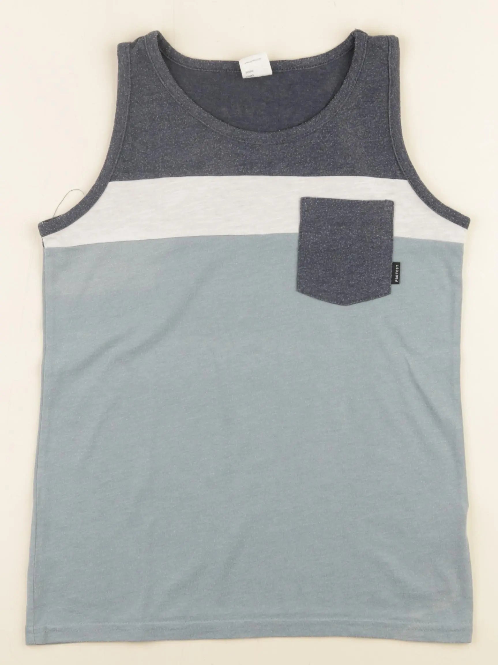 IKKS - débardeur bleu - 10 ans