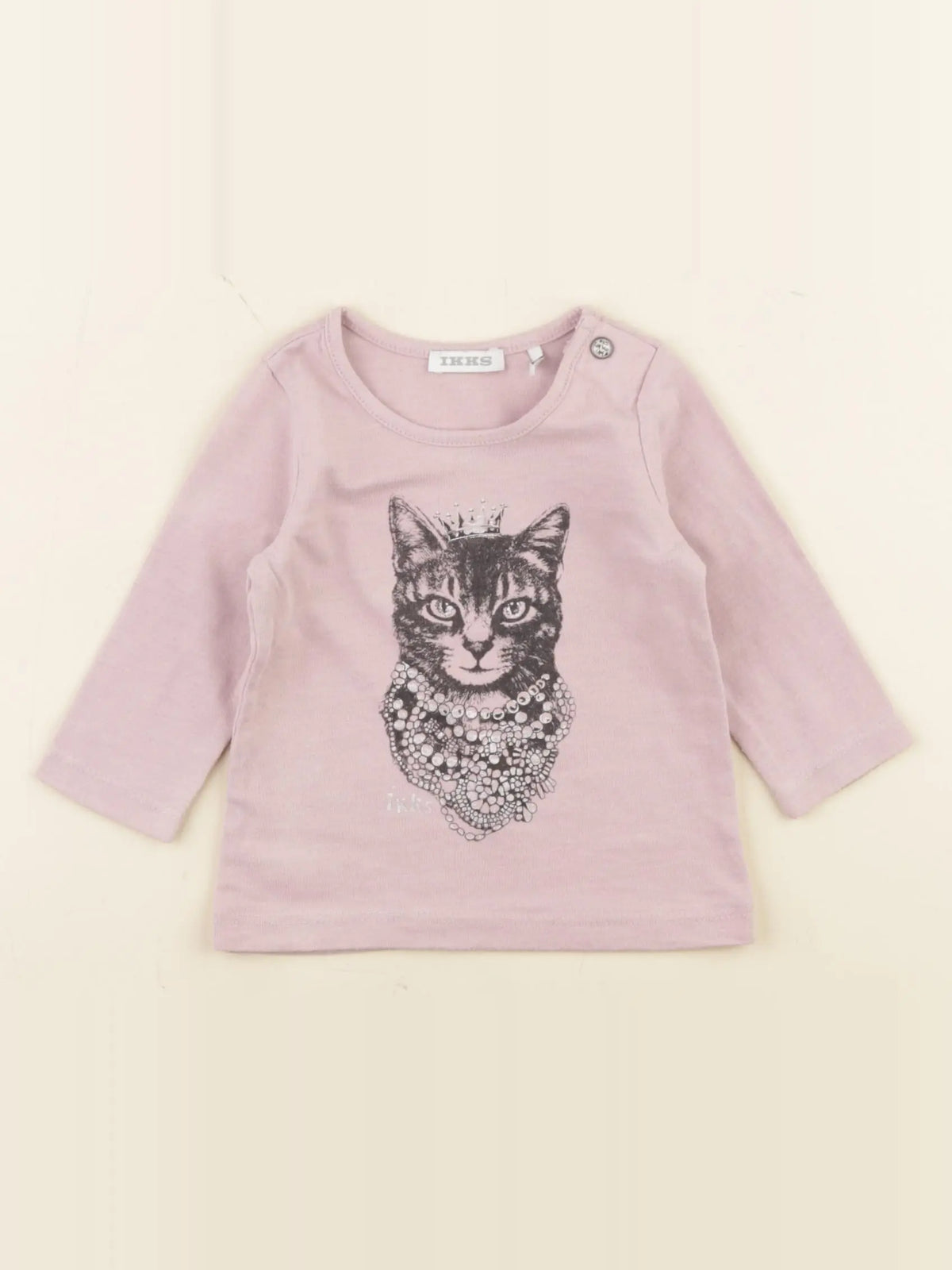 IKKS - tee-shirt rose - 3 mois
