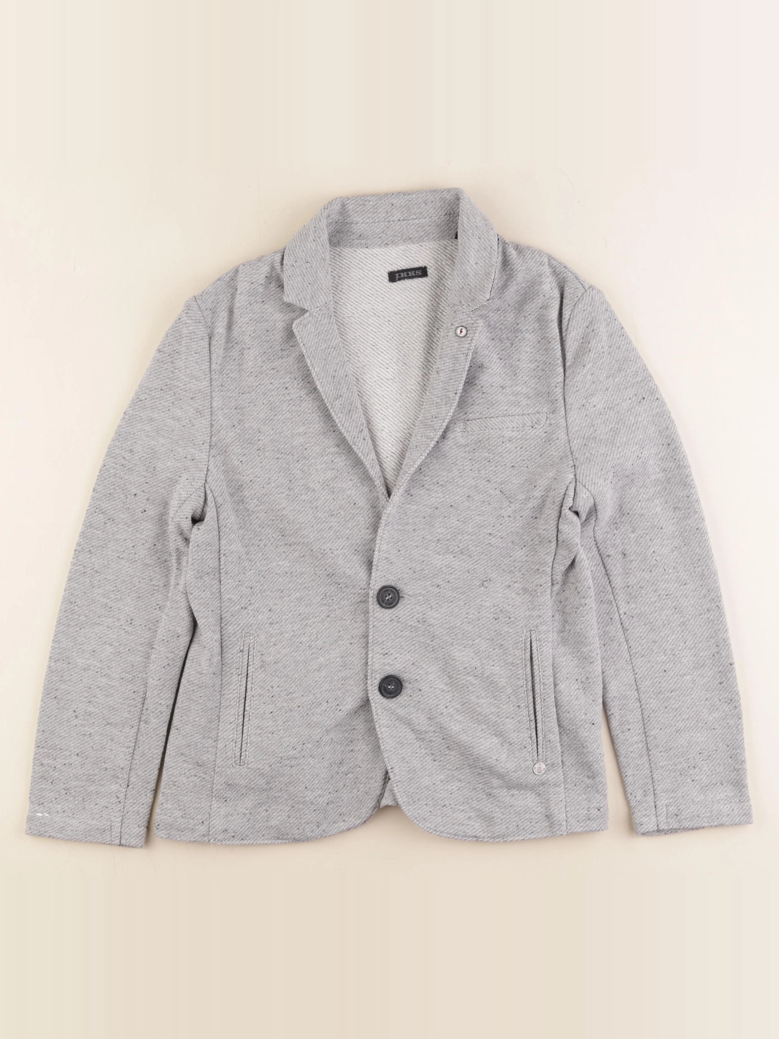 IKKS - veste gris - 10 ans