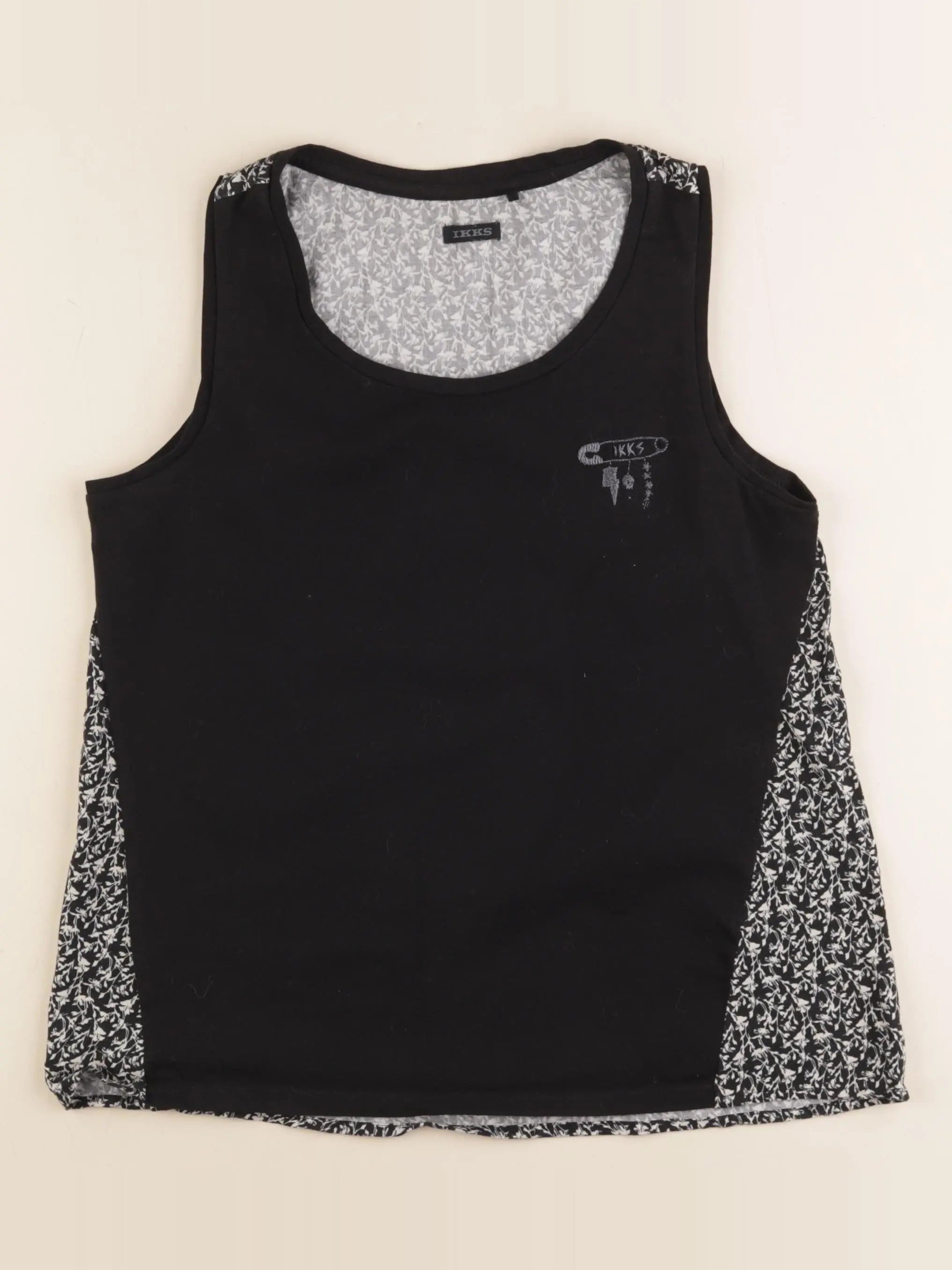 IKKS - débardeur noir - 14 ans