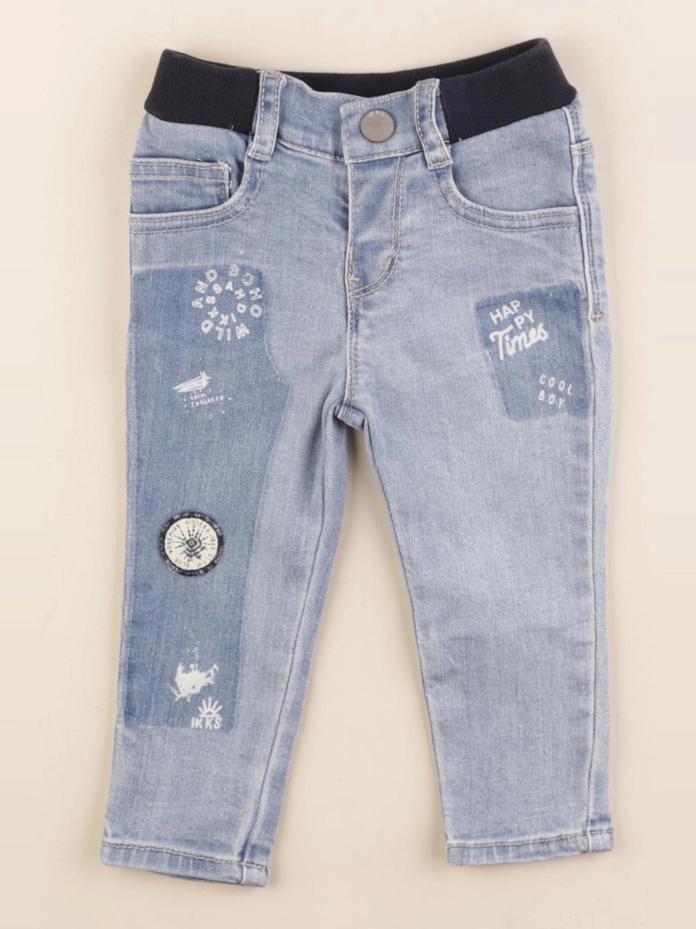 IKKS - jean bleu - 12 mois