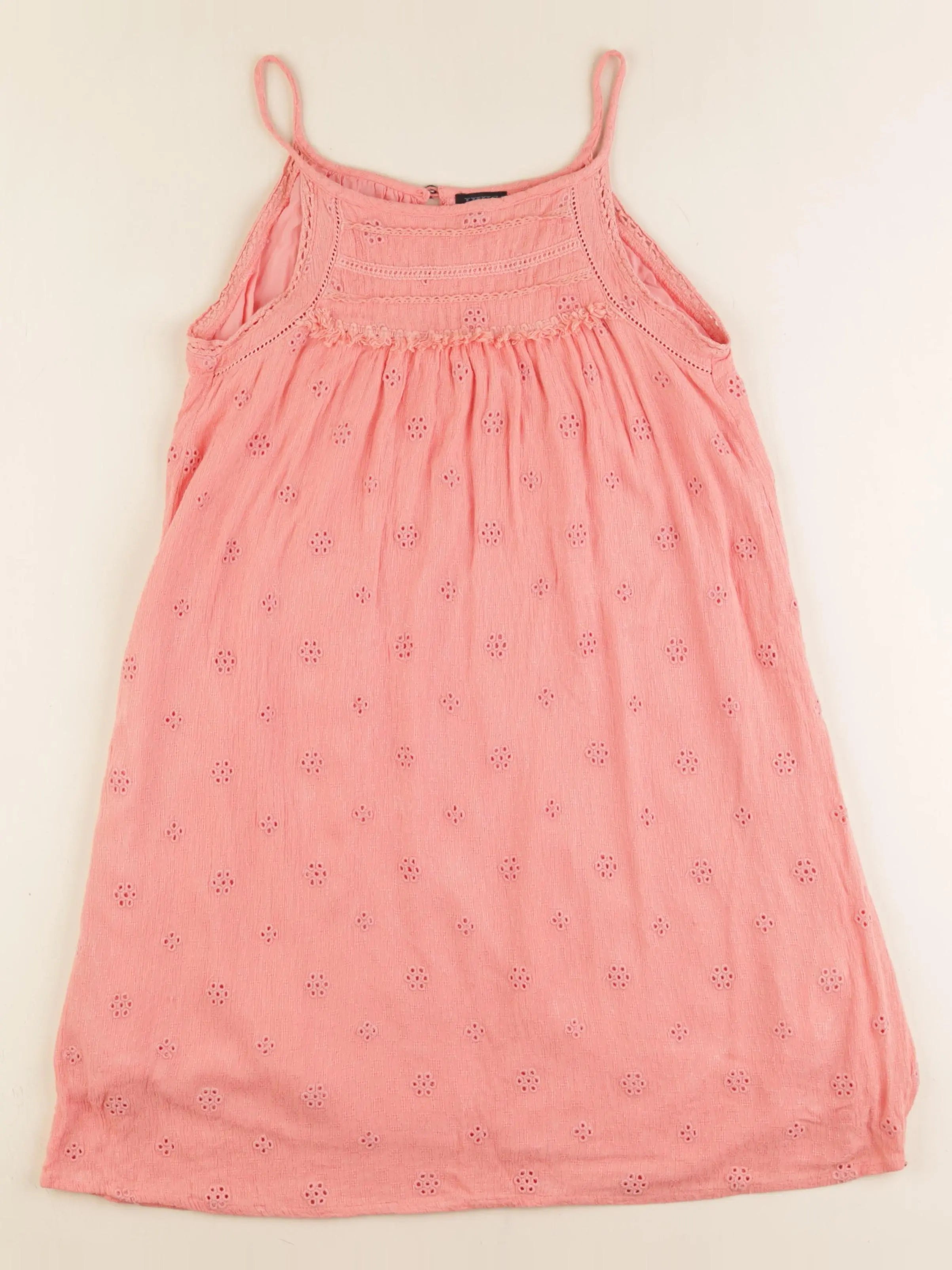 IKKS - robe rose - 10 ans