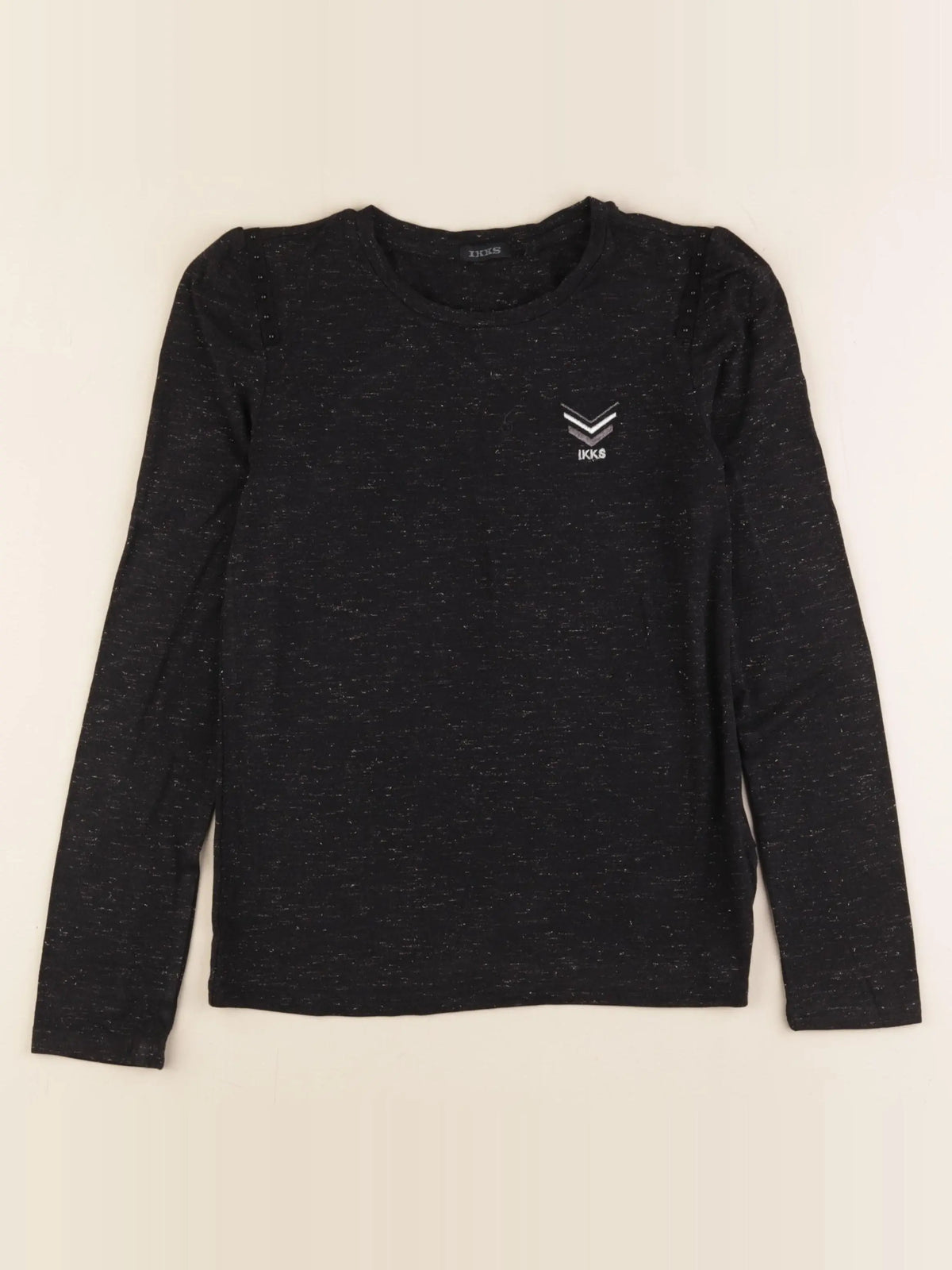 IKKS - tee-shirt noir, or - 10 ans