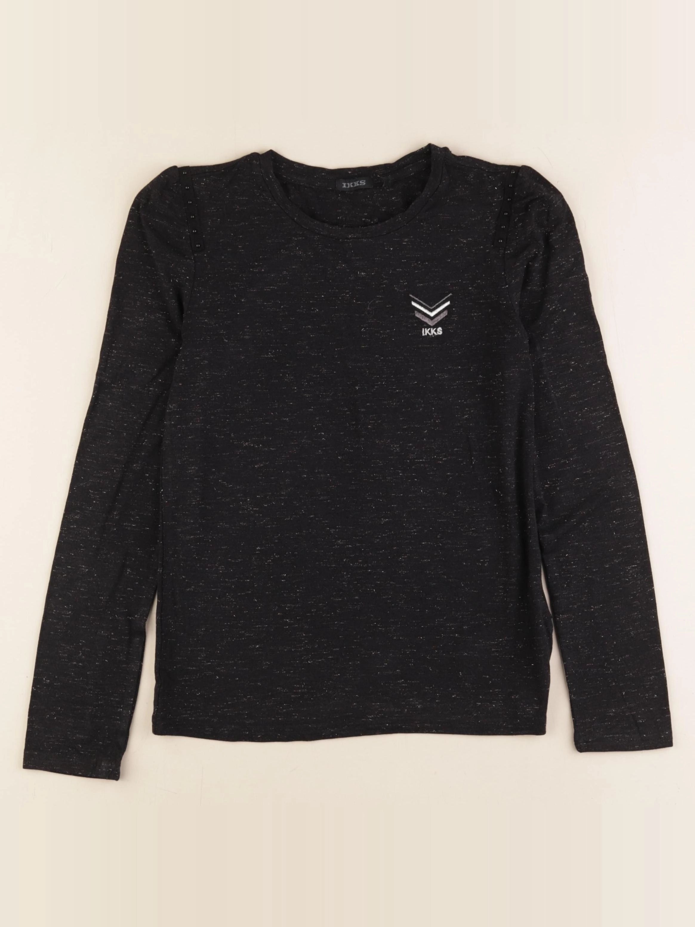 IKKS - tee-shirt noir, or - 10 ans