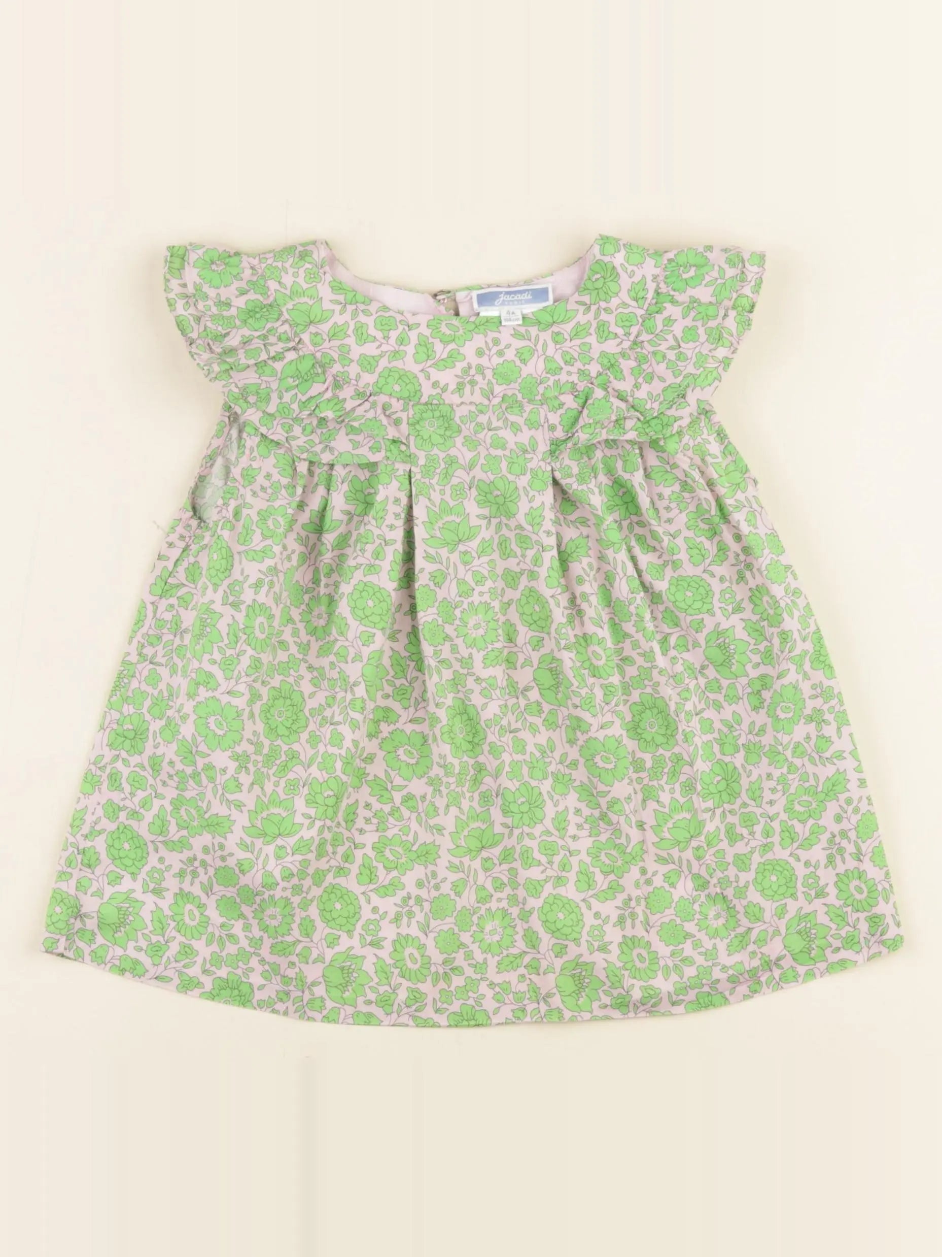 Jacadi - blouse vert, rose - 4 ans