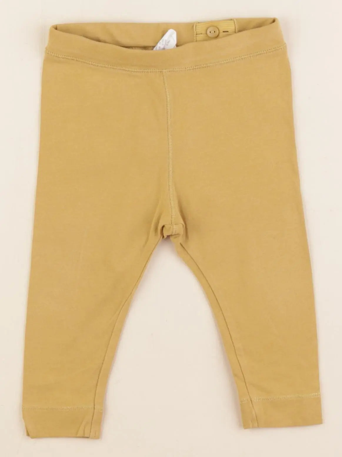 H&M - legging jaune - 6/9 mois