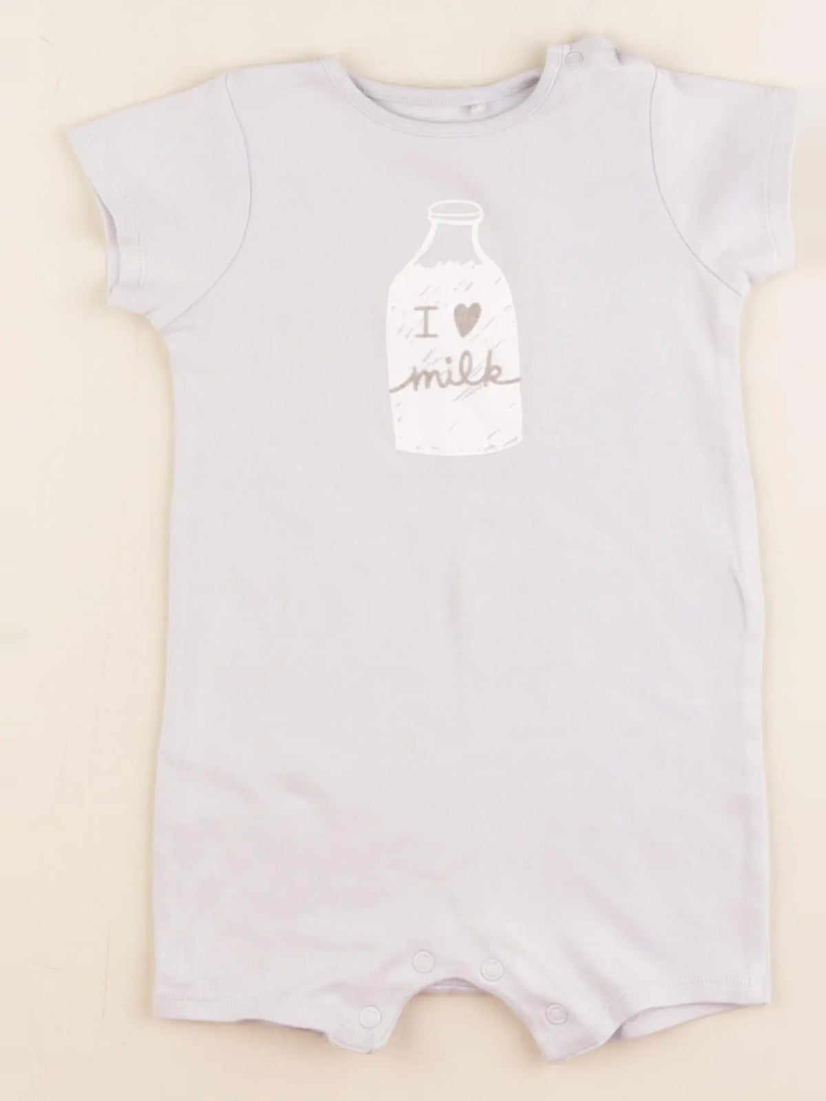 Next - combinaison gris - 9/12 mois