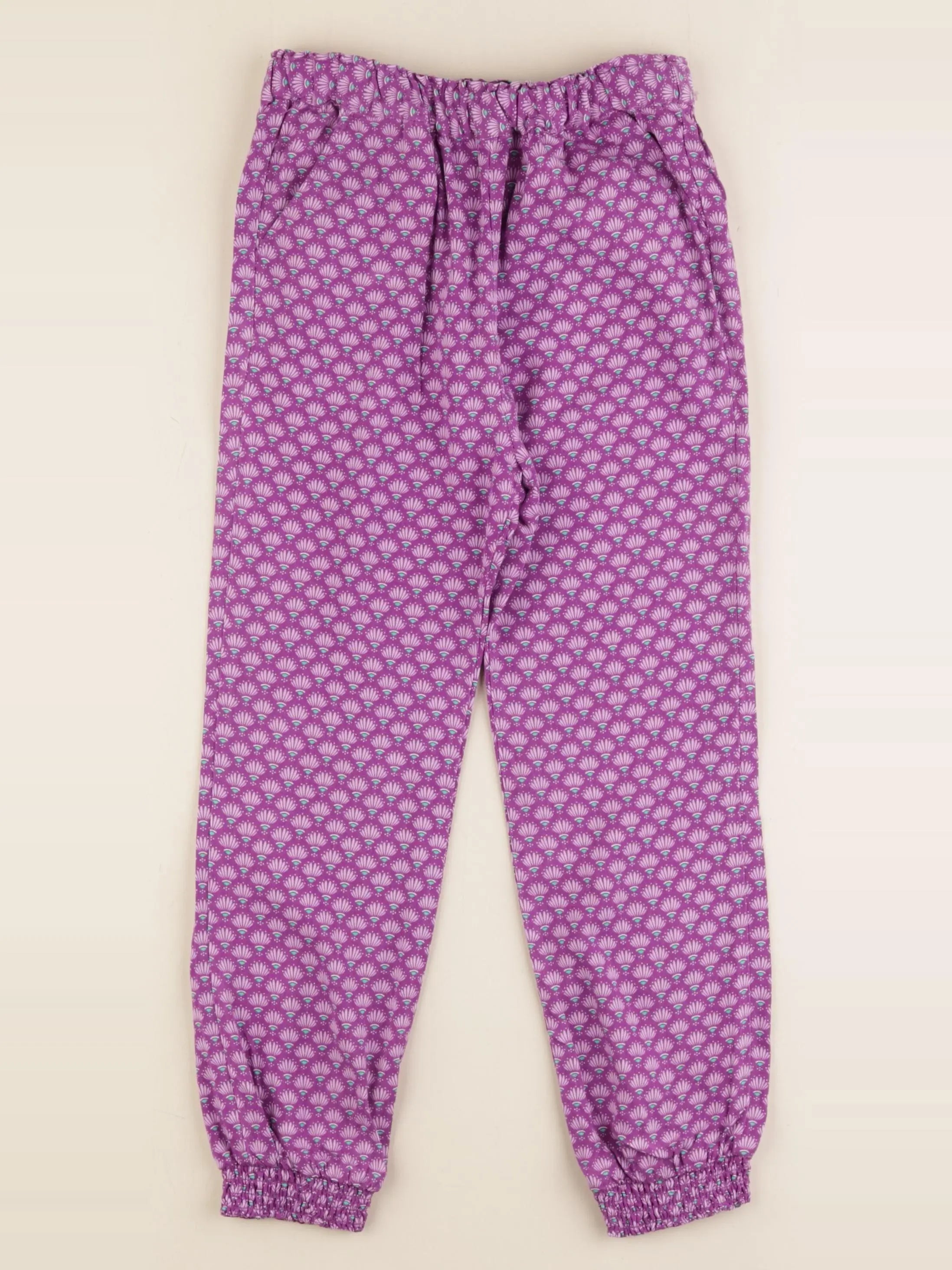 Okaidi - pantalon violet - 7 ans