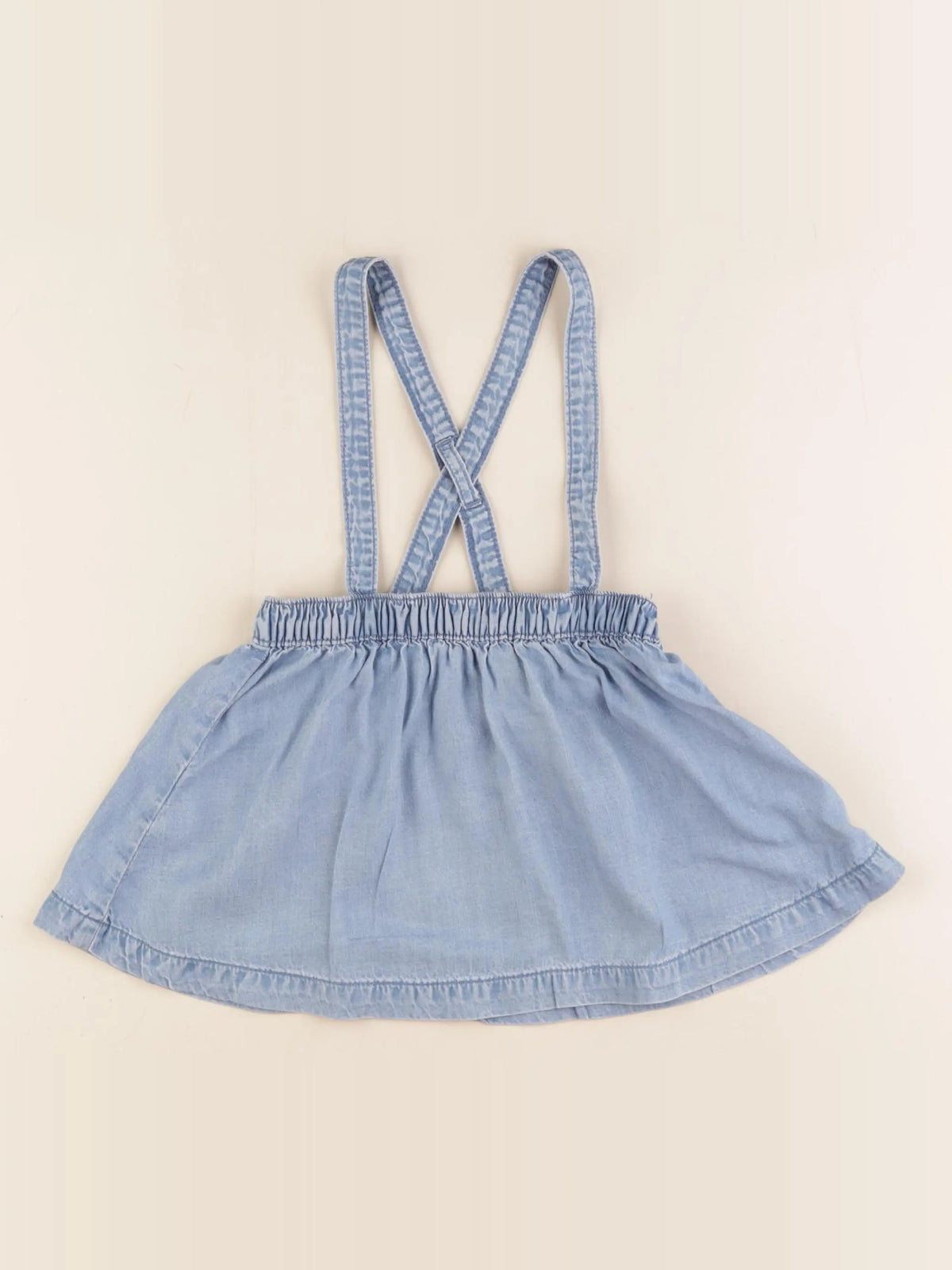 Vertbaudet - jupe bleu - 2 ans