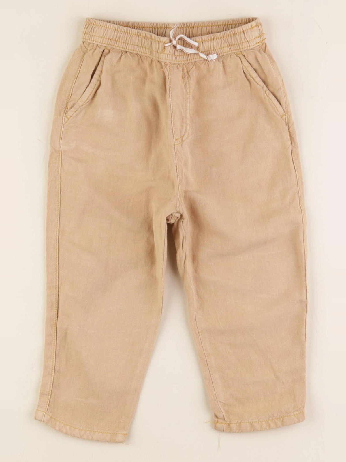 Zara - pantalon jaune - 18/24 mois