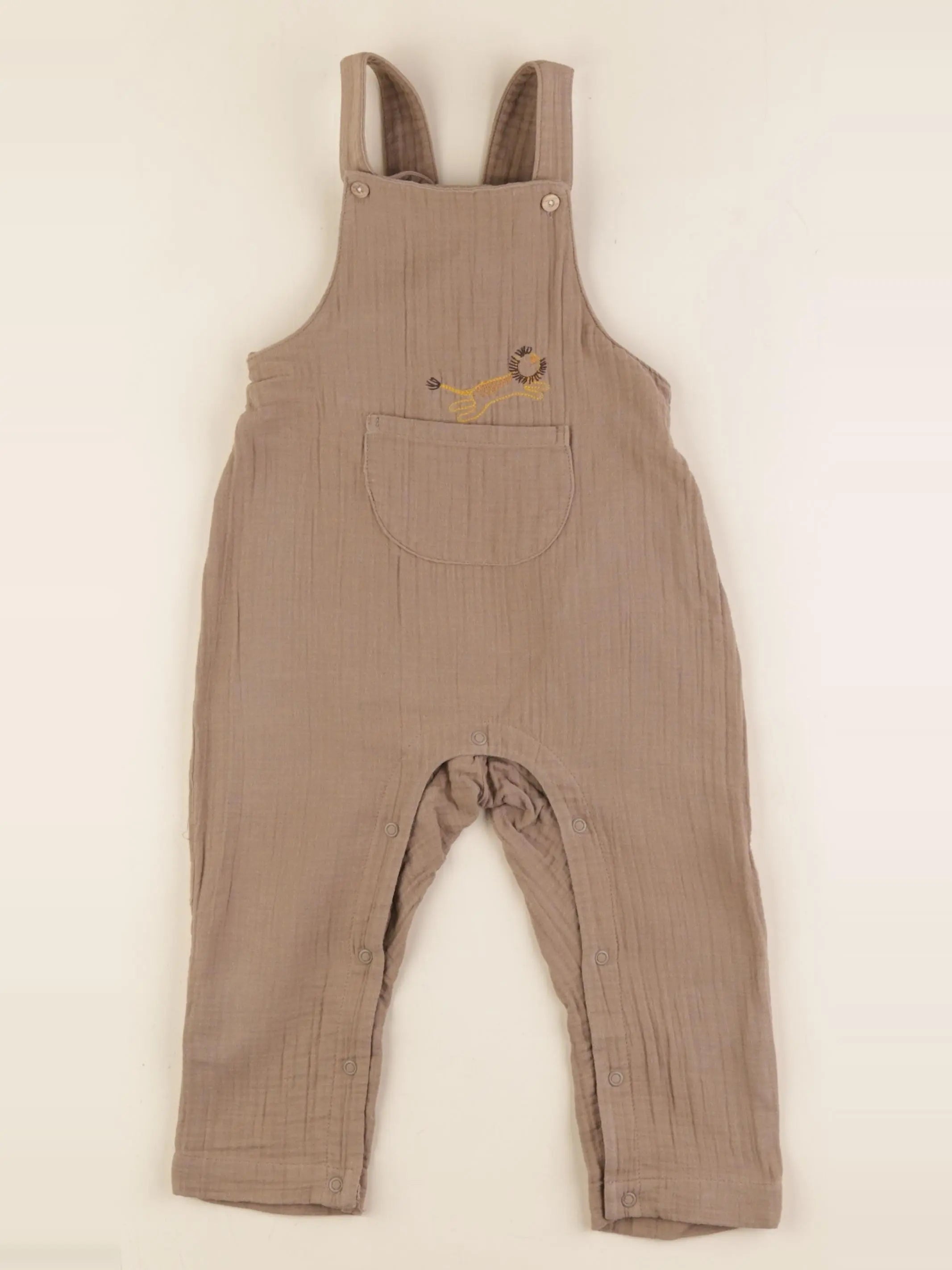 Moulin Roty - combinaison marron - 24 mois