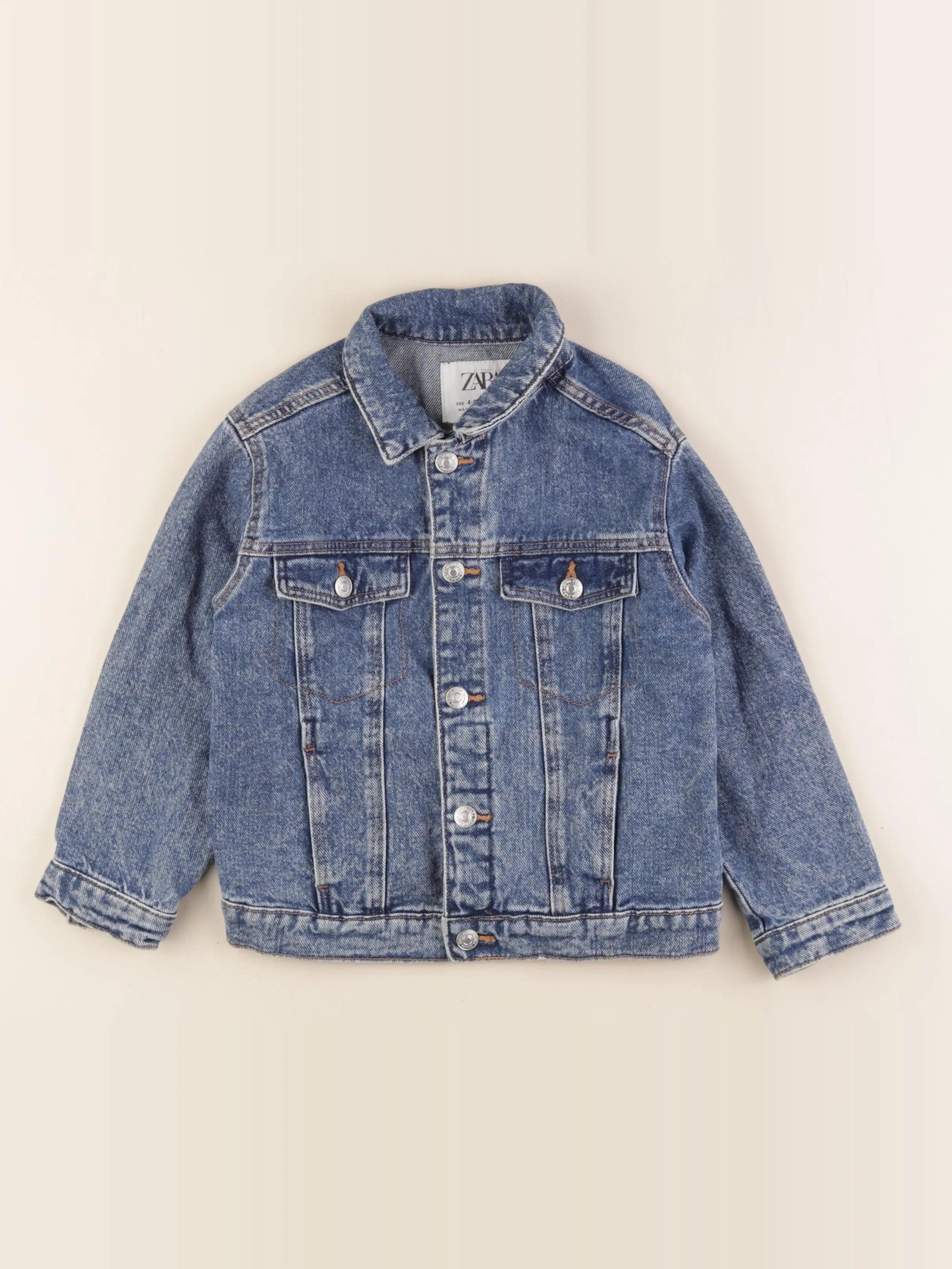 Zara - veste bleu - 4/5 ans