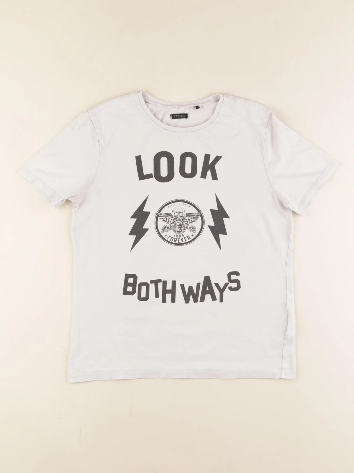 IKKS - tee-shirt blanc - 12 ans