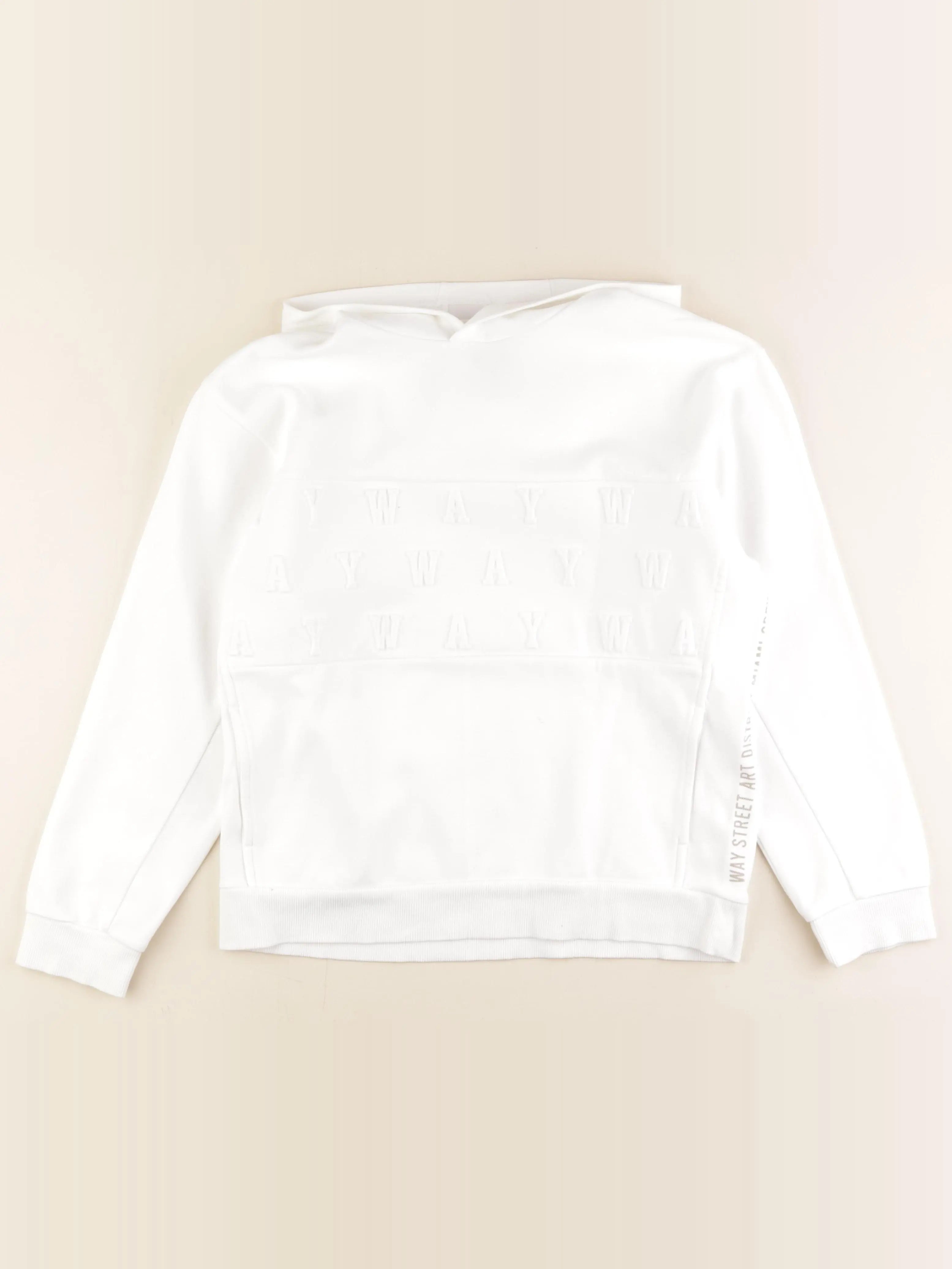 IKKS - sweat blanc - 14 ans