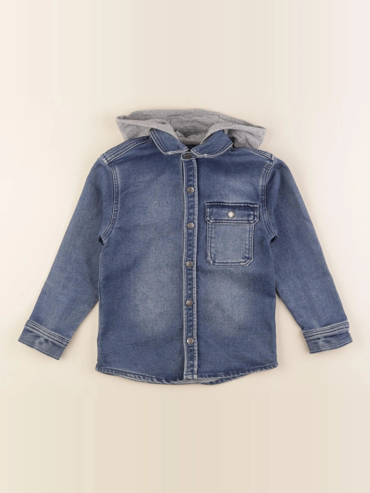Vertbaudet - chemise bleu - 6 ans