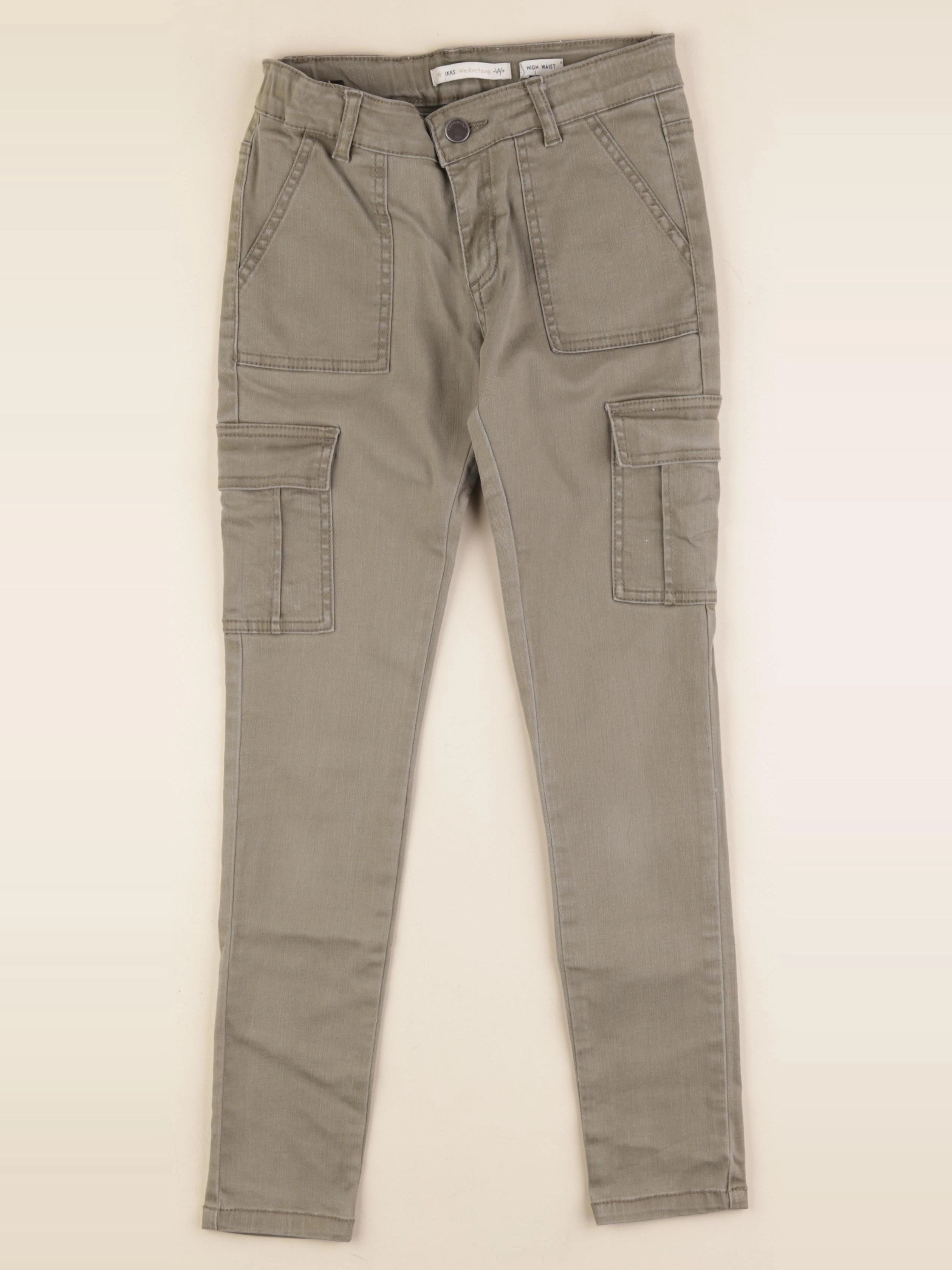 IKKS - pantalon vert - 10 ans