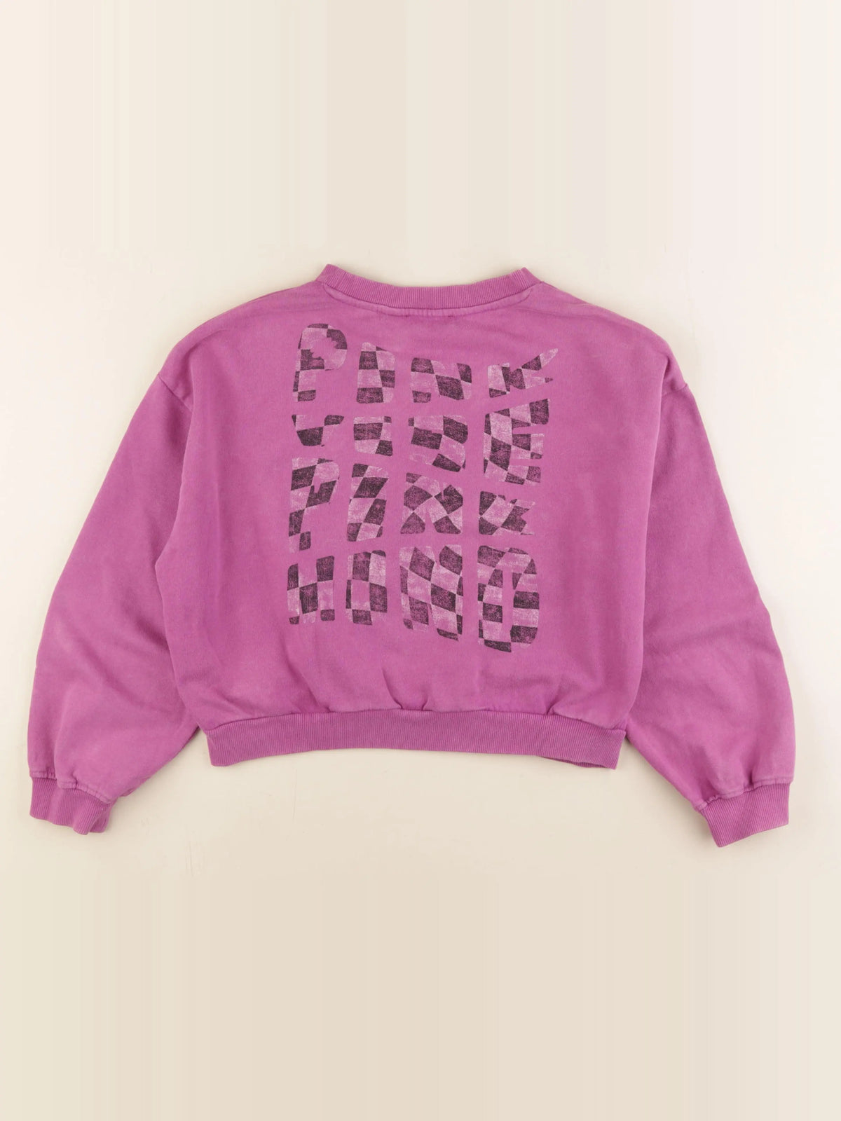 IKKS - sweat imprimé au dos violet - 10 ans