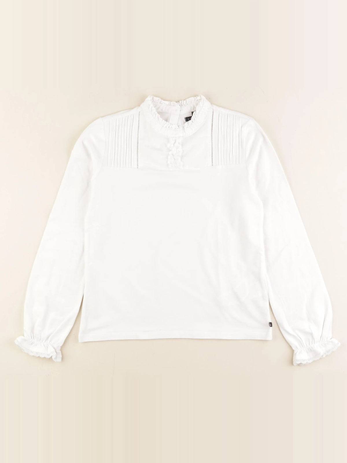 IKKS - tee-shirt blanc - 10 ans