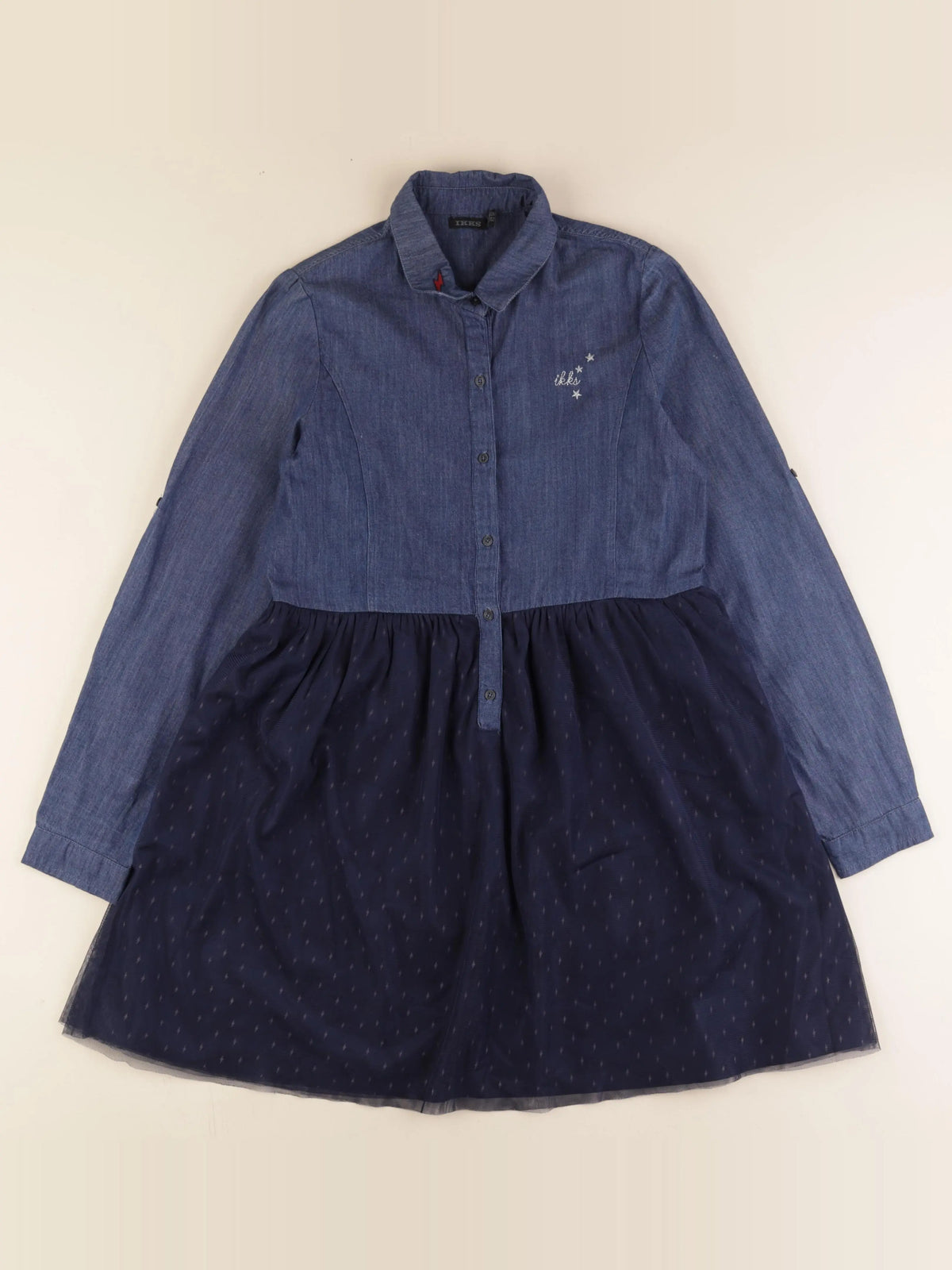 IKKS - robe bleu - 12 ans