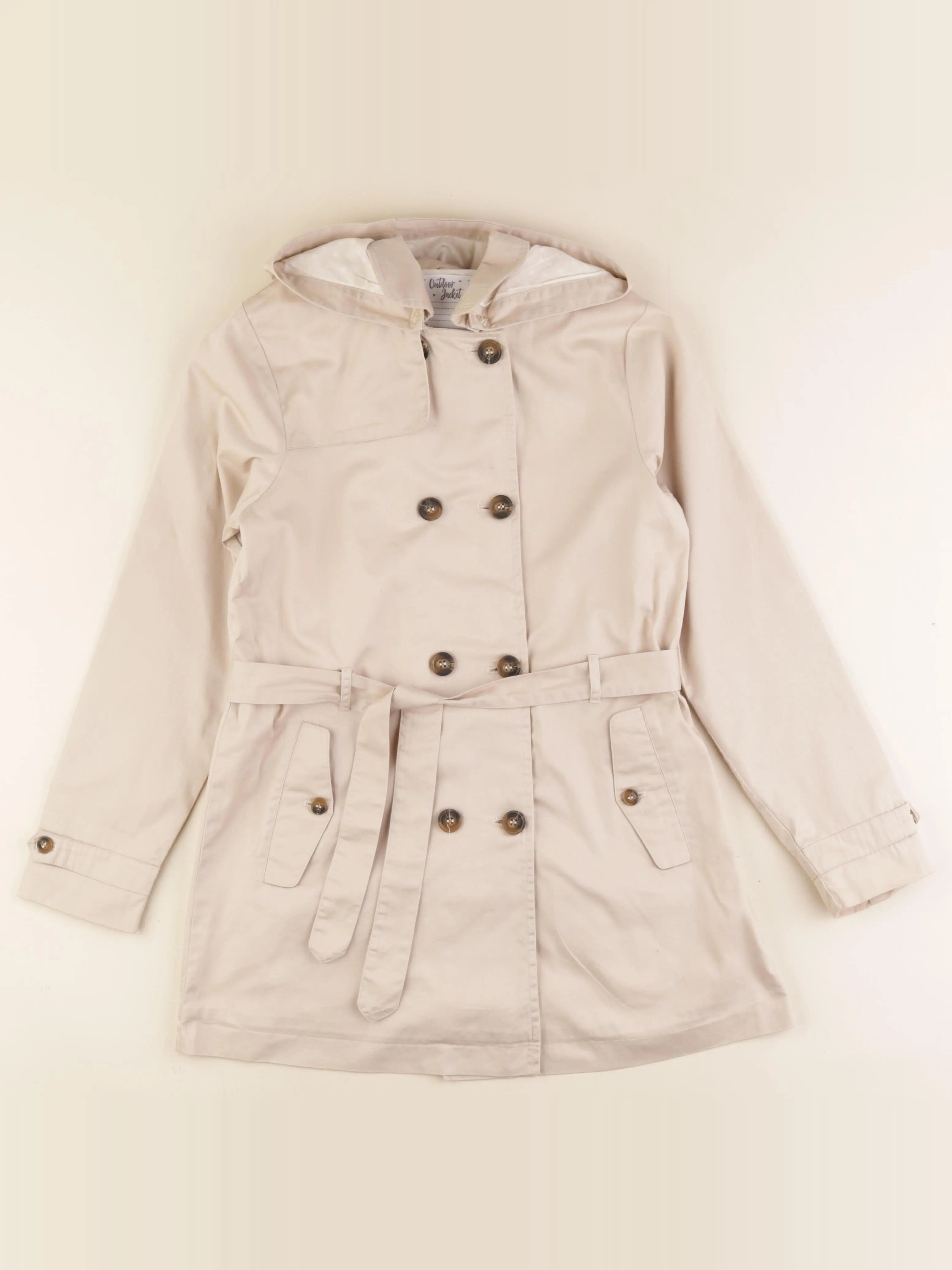Vertbaudet - trench beige - 12 ans