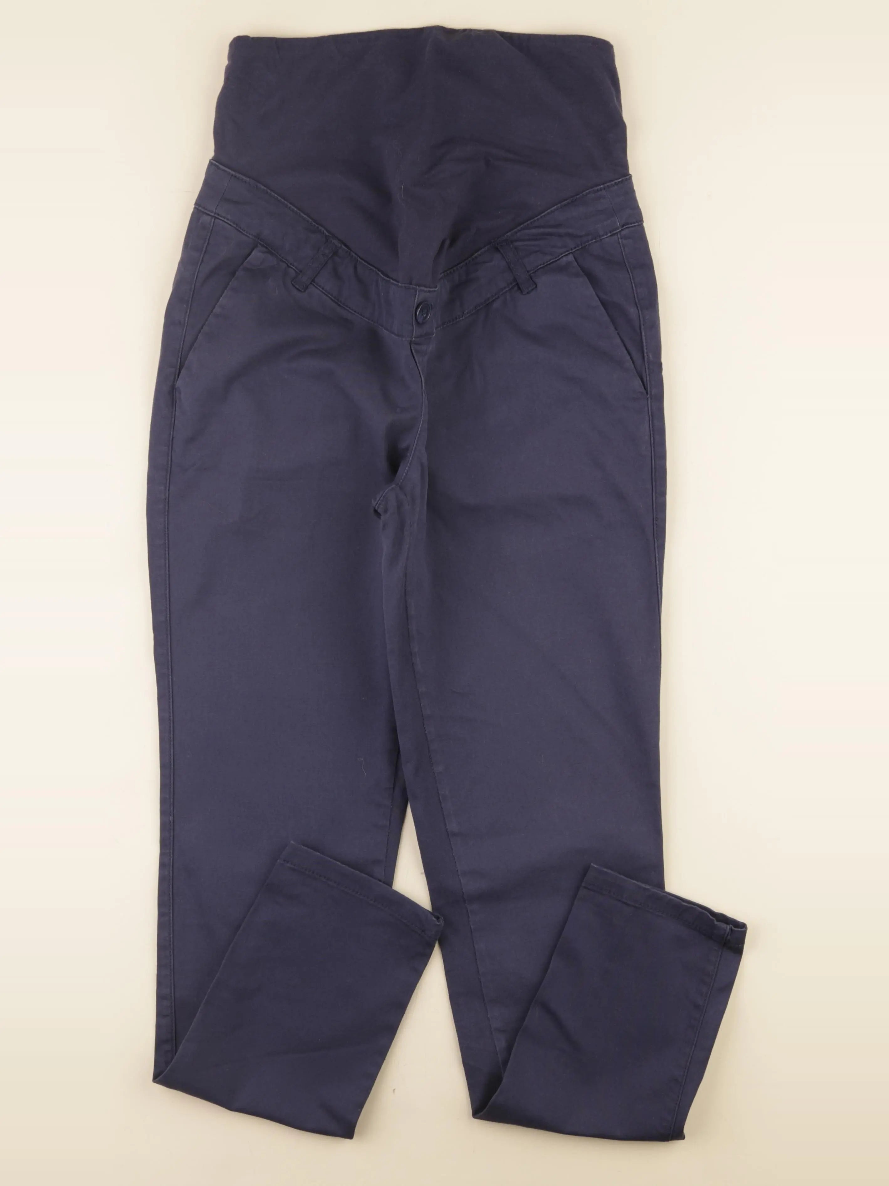 Vertbaudet - pantalon grossesse bleu - 36