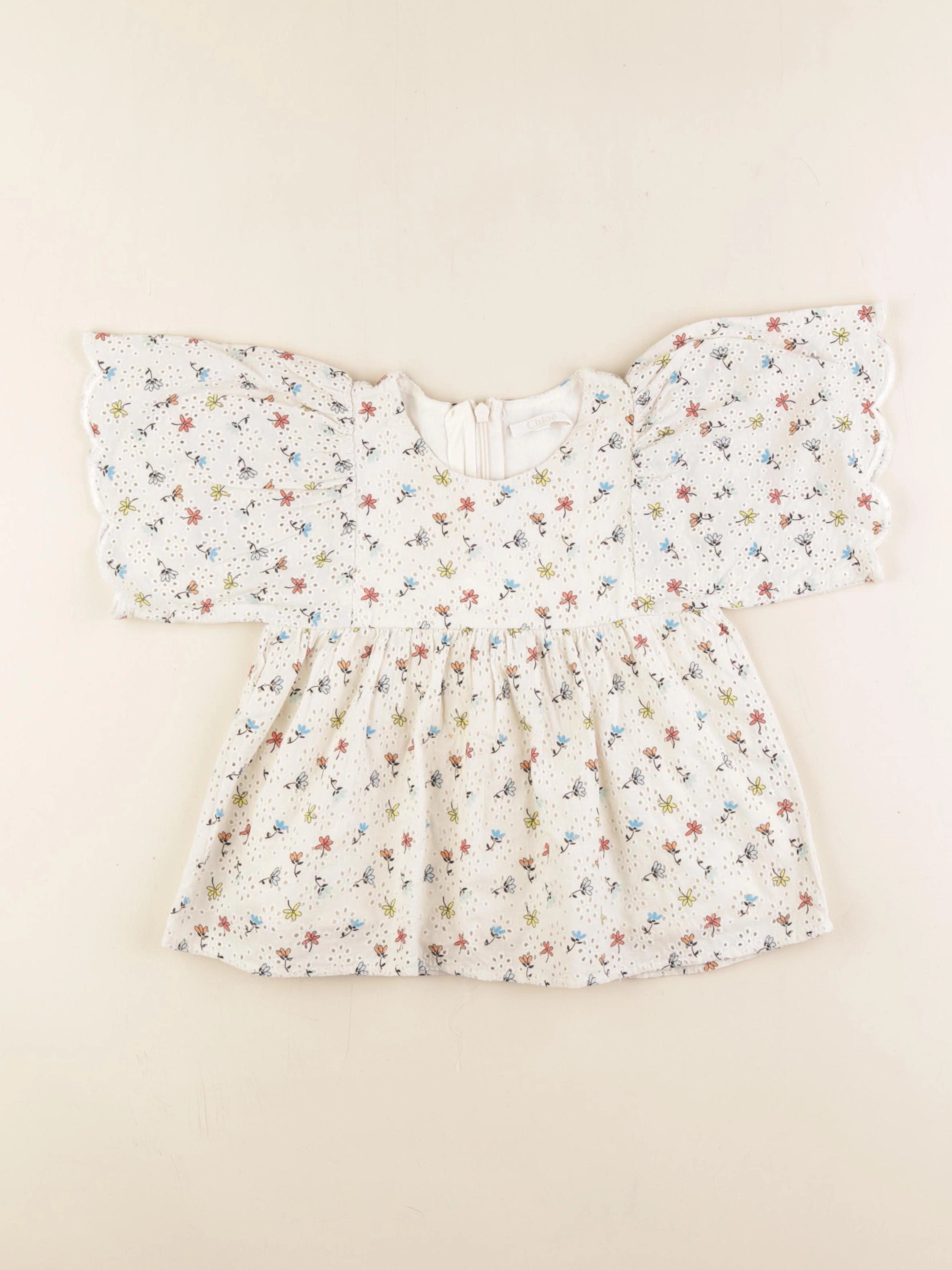 Chloé - blouse beige - 4 ans