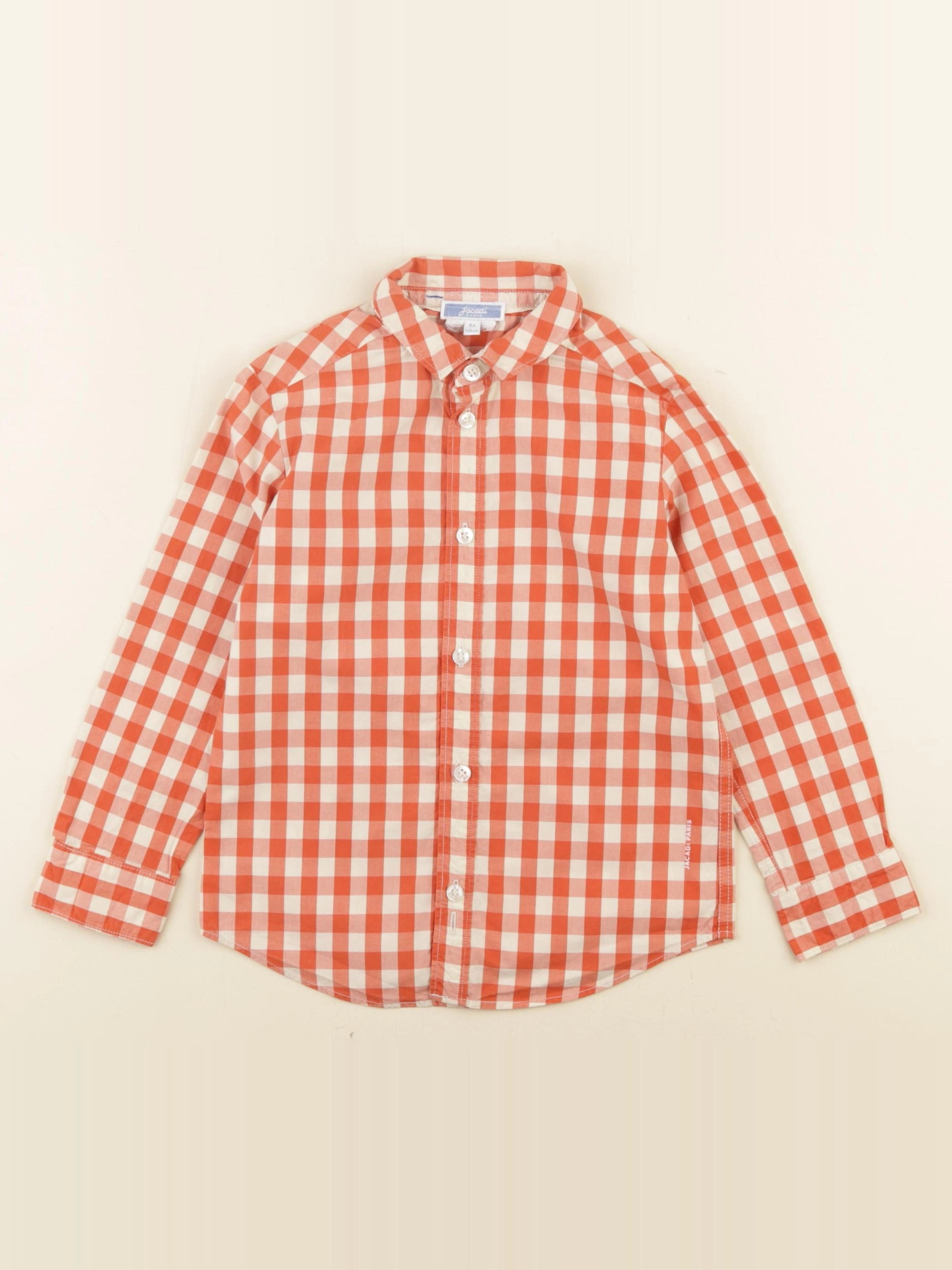Jacadi - chemise orange - 4 ans