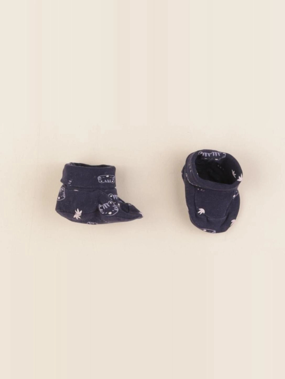 Vertbaudet - chaussons bleu - pointure 15