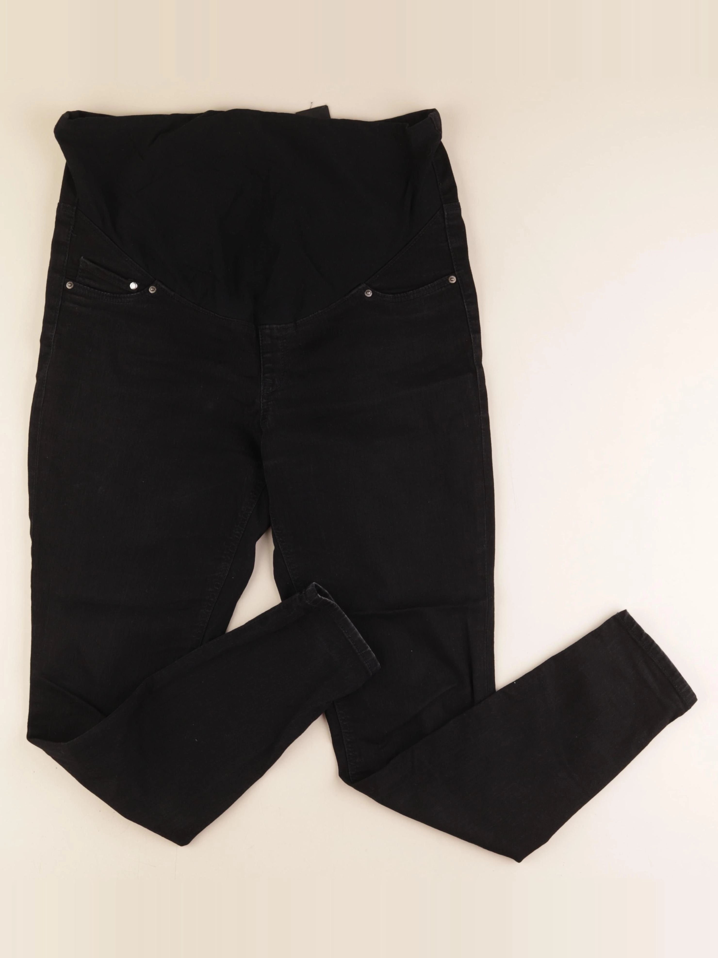 H&M - pantalon grossesse noir - l