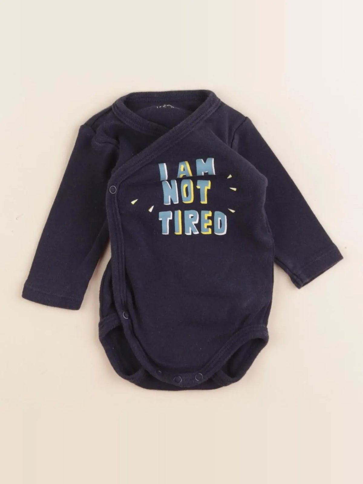 La Redoute - body bleu - 1 mois