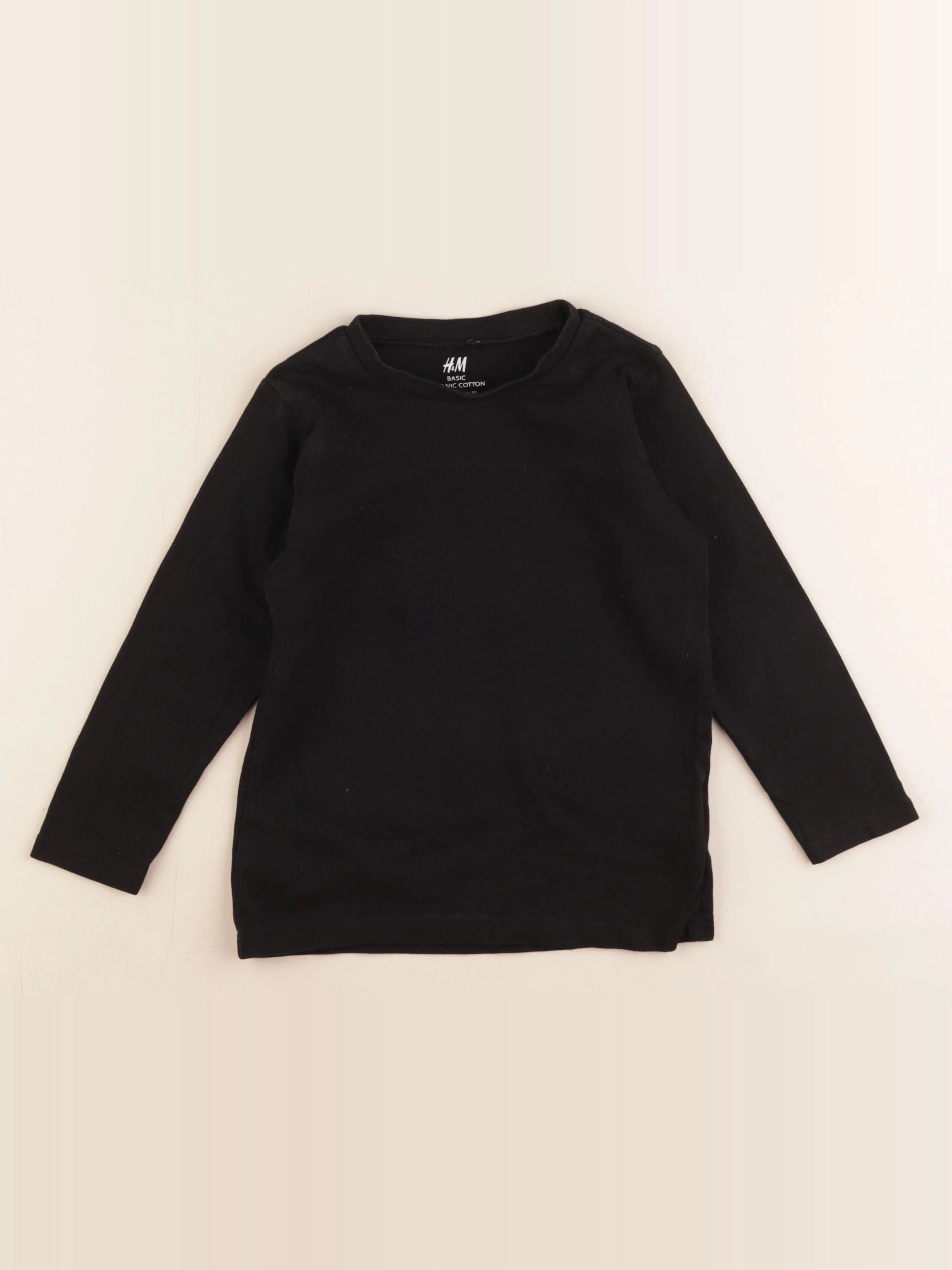 H&M - tee-shirt noir - 18/24 mois