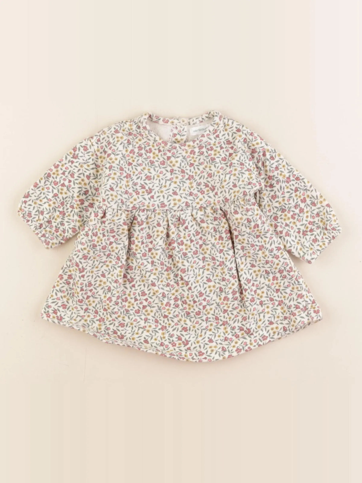 Vertbaudet - robe multicolore - 3 mois