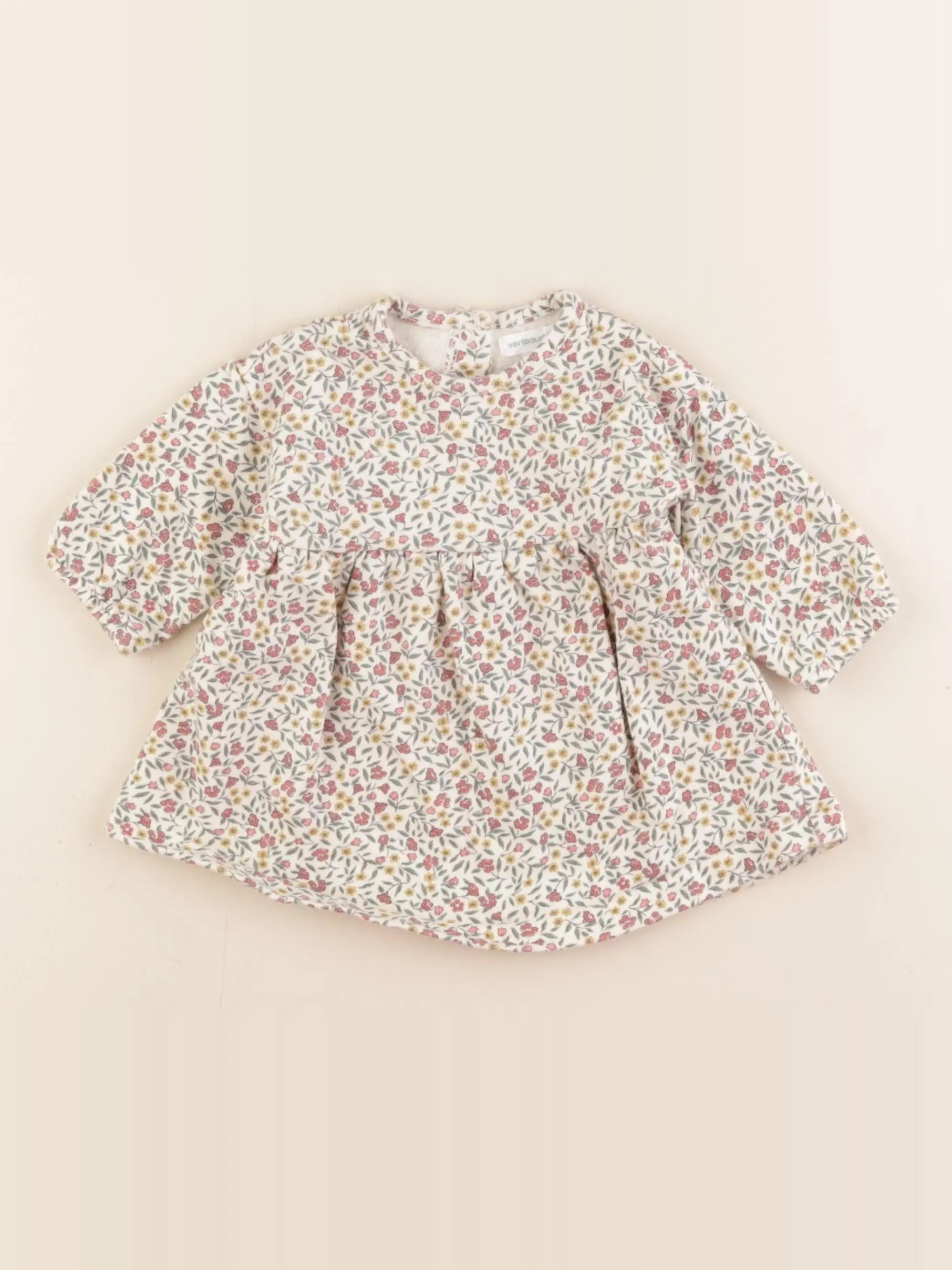 Vertbaudet - robe multicolore - 3 mois