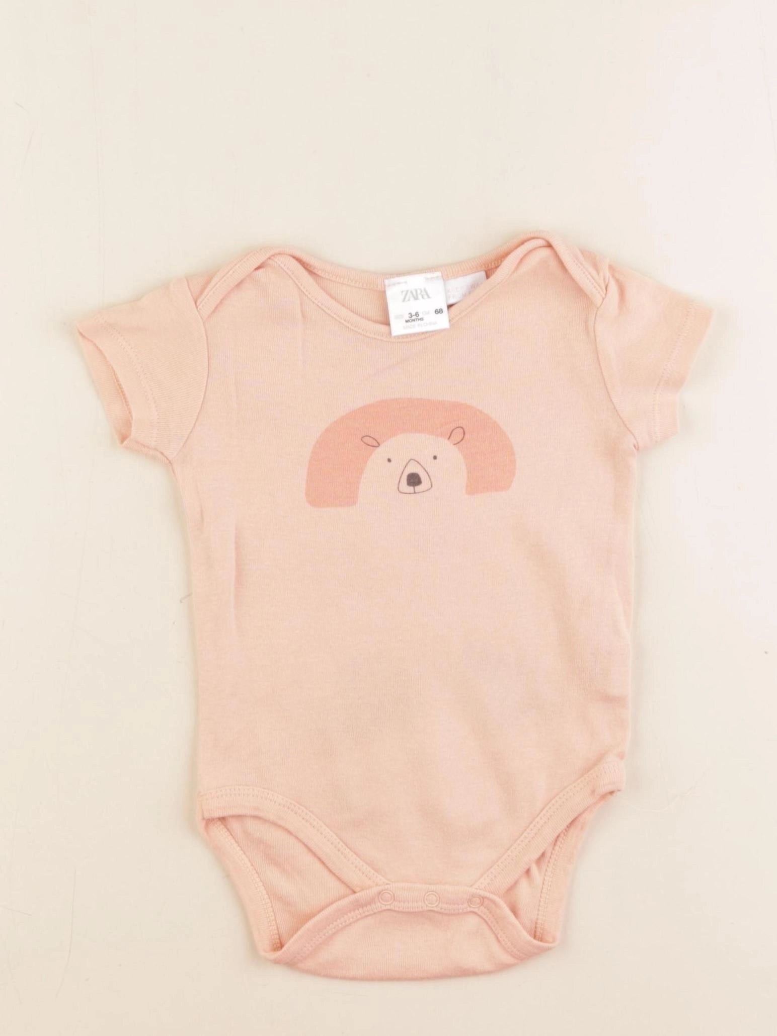 Zara - body multicolore - 3/6 mois