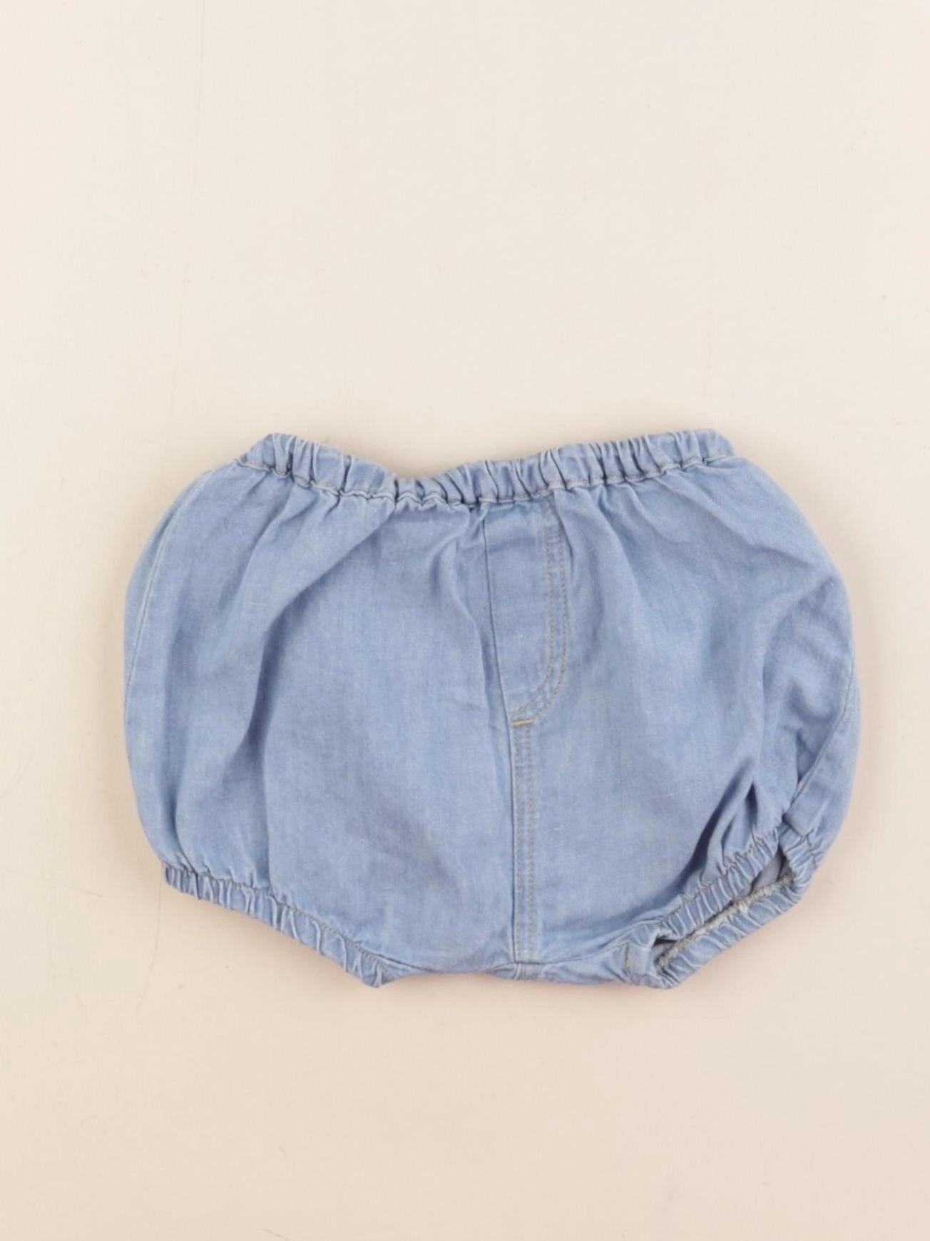 Zara - bloomer bleu - 3/6 mois