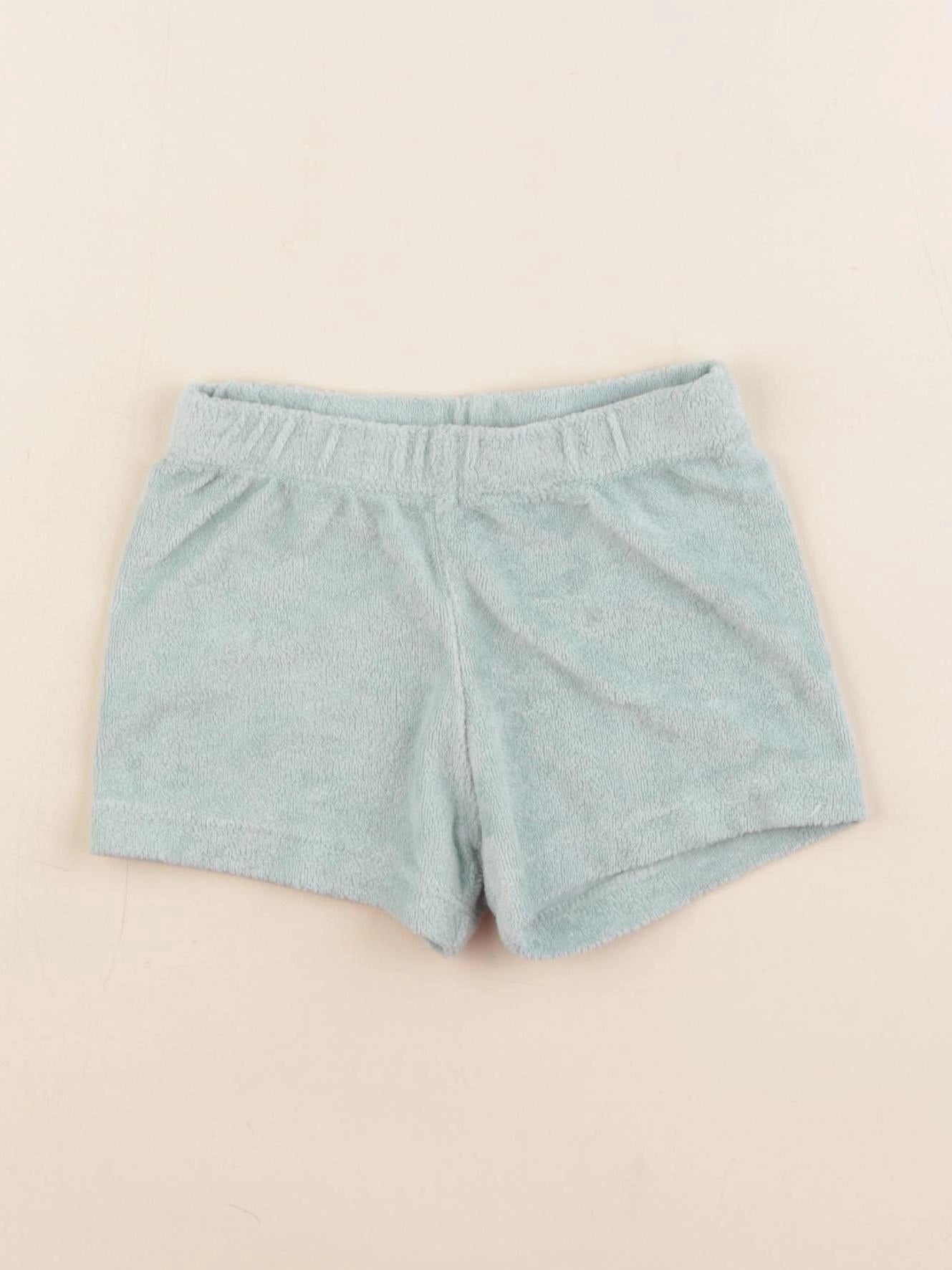 H&M - short vert - 4/6 mois