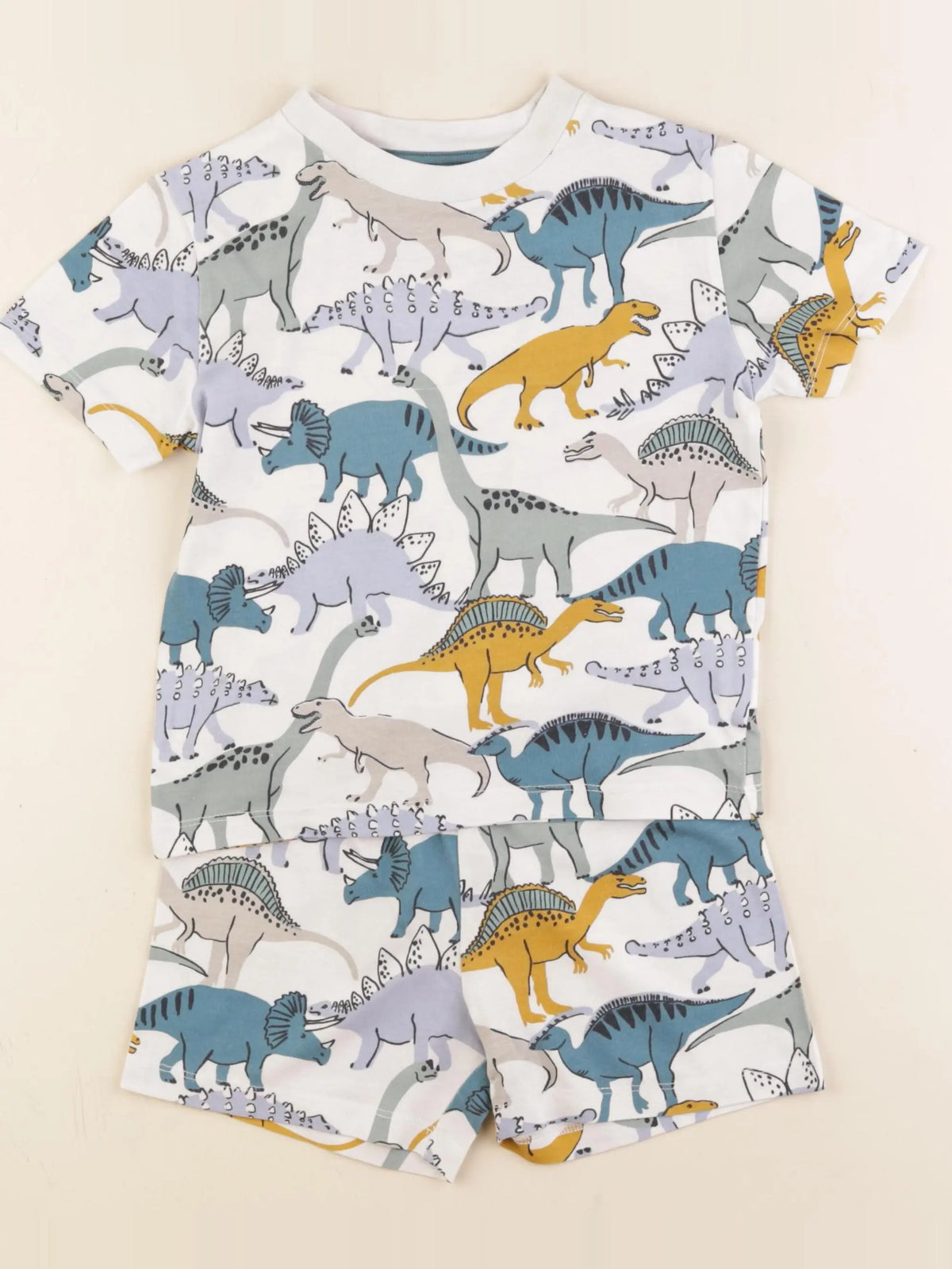 Monoprix - pyjama coton multicolore - 4 ans