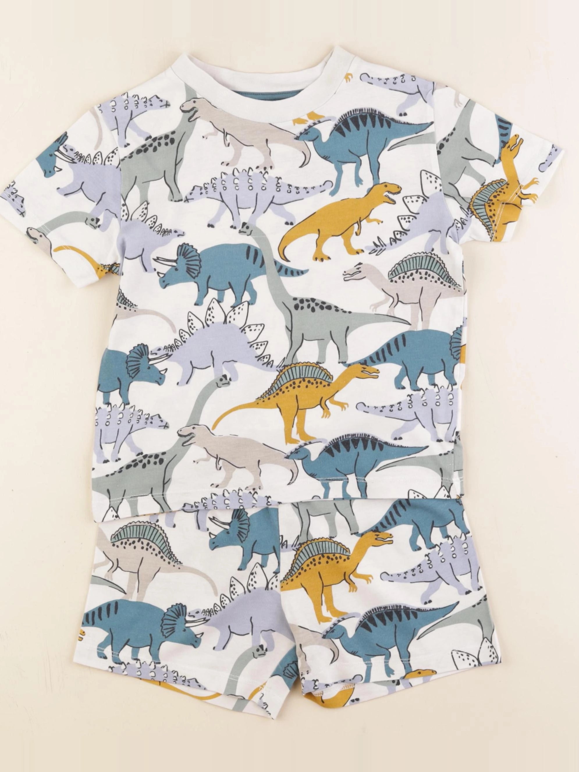 Monoprix - pyjama coton multicolore - 4 ans