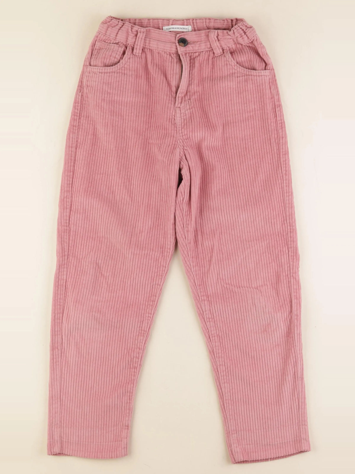 Monoprix - pantalon rose - 10 ans