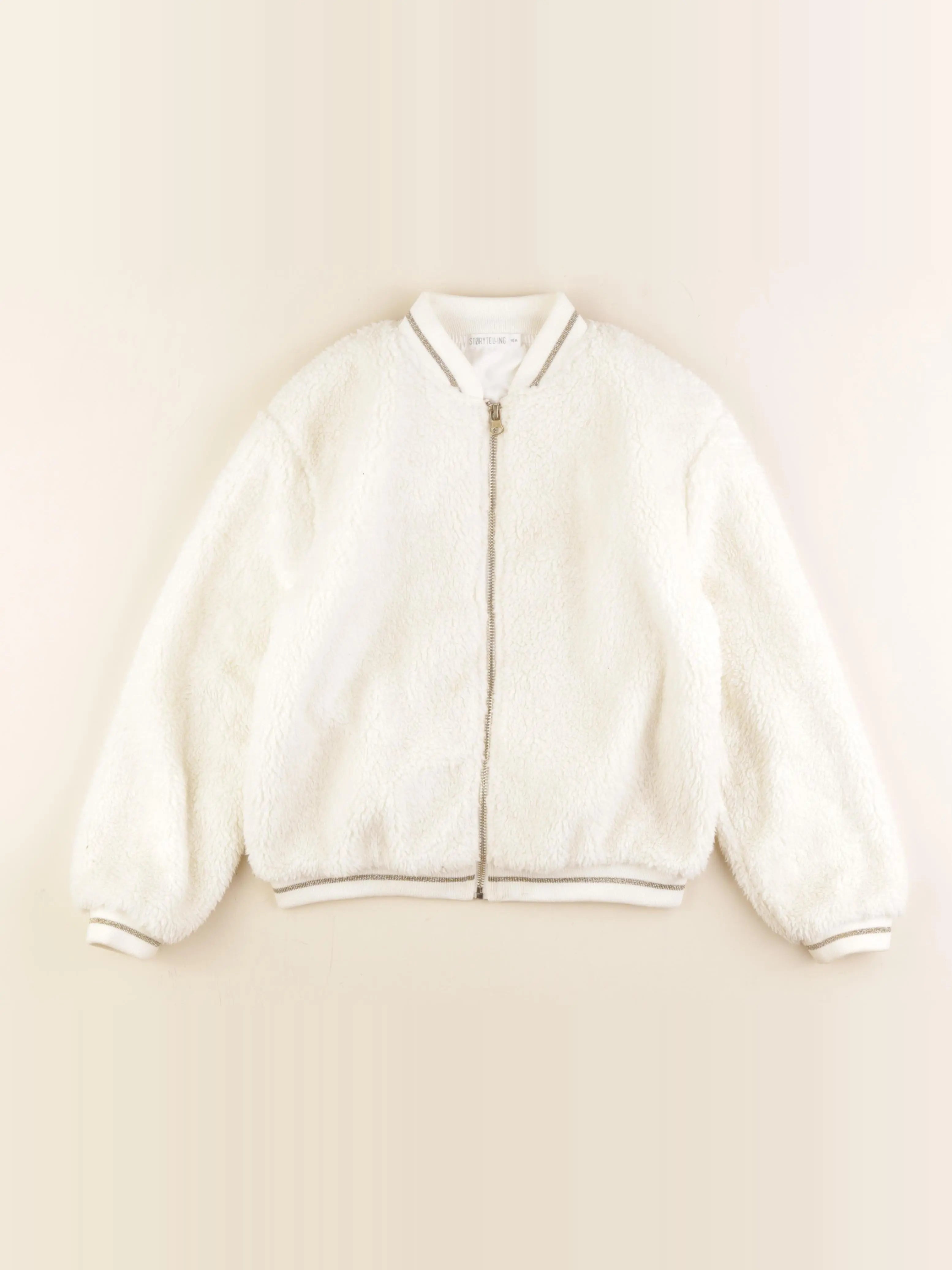 Storytelling - veste blanc - 10 ans